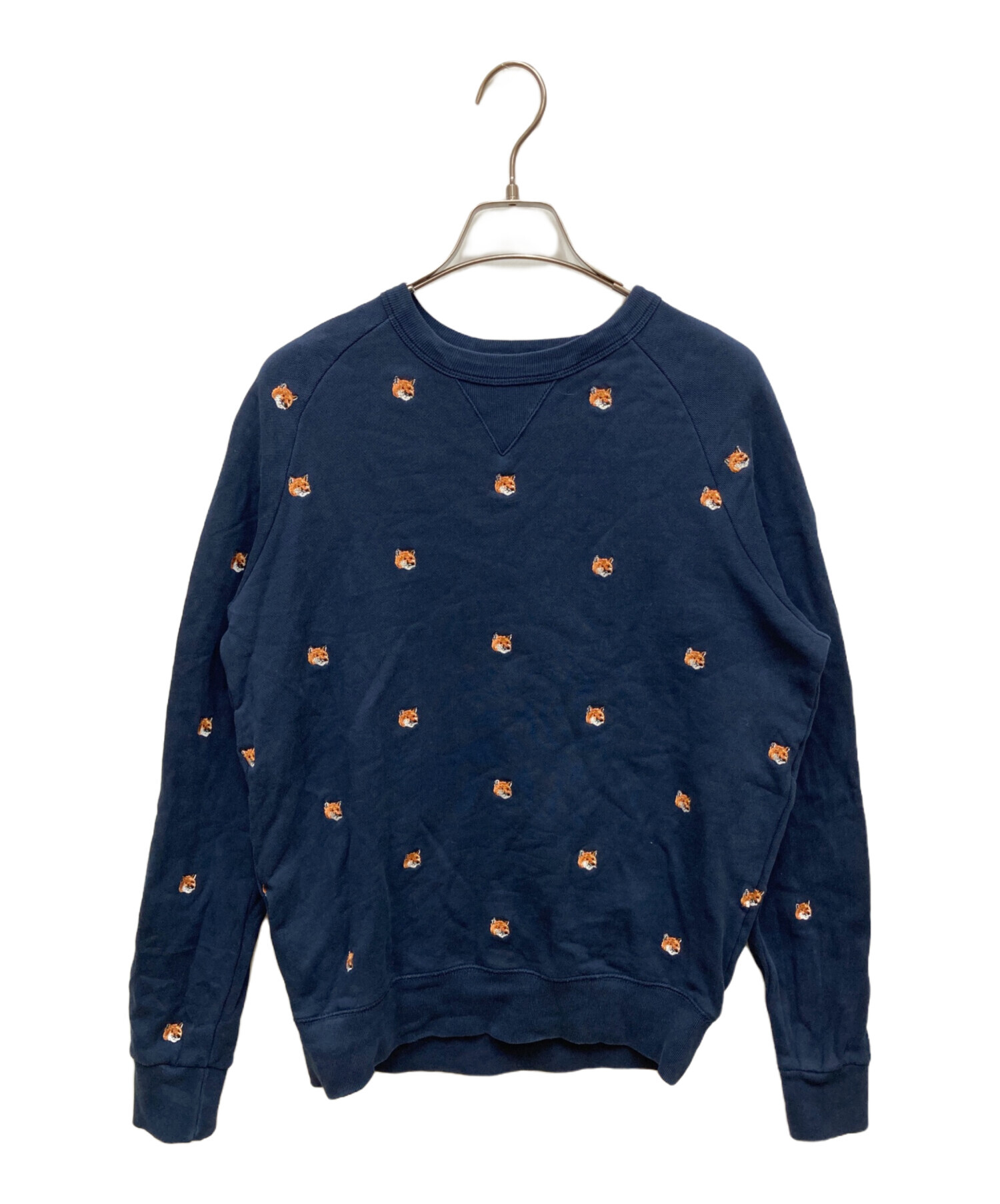 中古・古着通販】maison kitsune (メゾンキツネ) ロゴ刺繍スウェット 