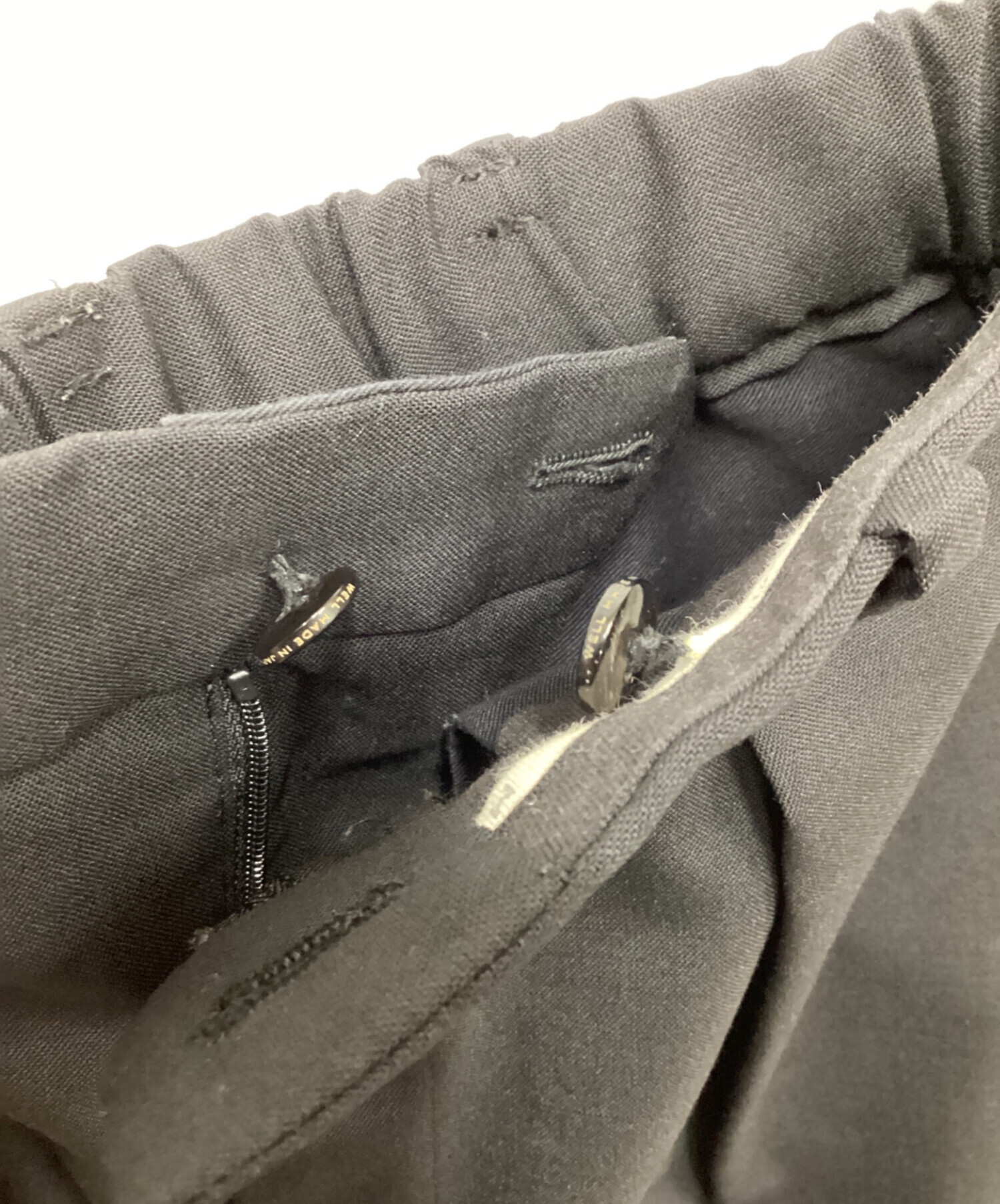 中古・古着通販】MARKAWARE (マーカウェア) PEGTOP TROUSERS ORGANIC