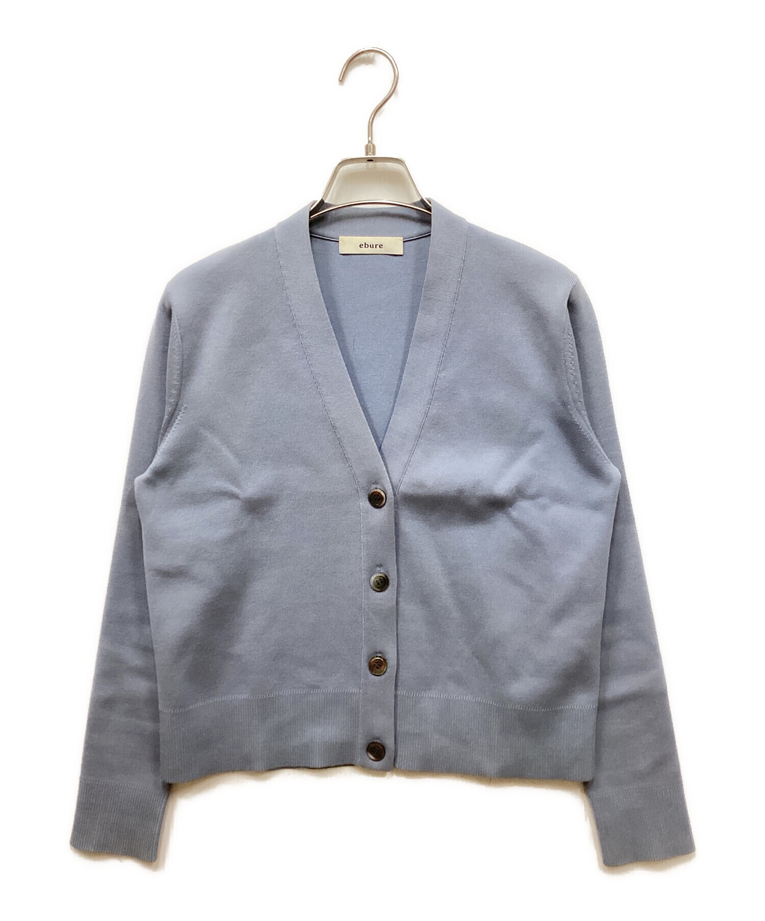 中古・古着通販】EBURE (エブール) Silk Cotton Knit V Neck/シルク