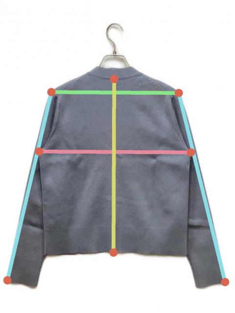 中古・古着通販】EBURE (エブール) Silk Cotton Knit V Neck/シルク