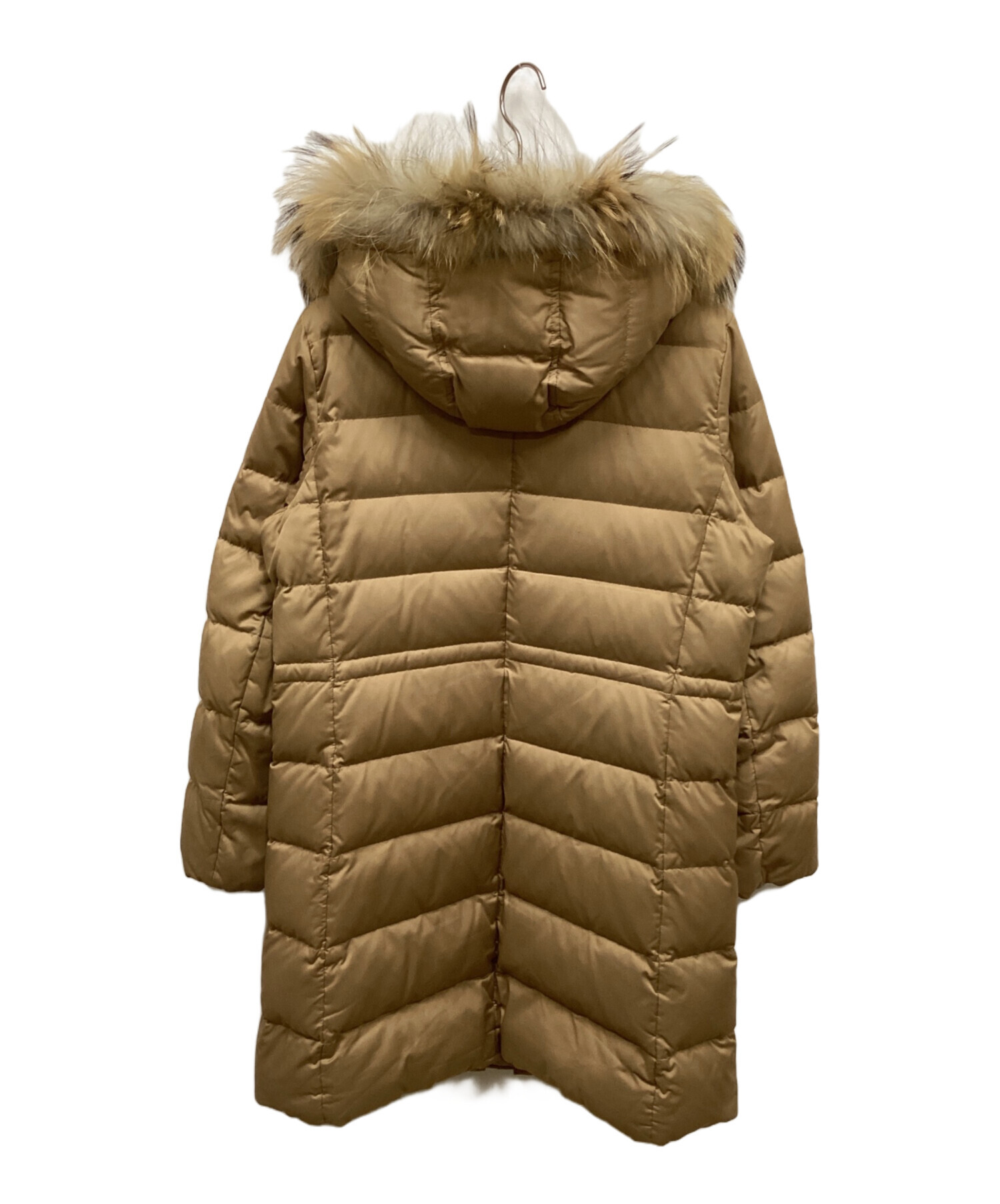マッキントッシュフィロソフィーダウンコート　ベージュ色　ファー付 中古・古着通販】MACKINTOSH PHILOSOPHY (マッキントッシュ