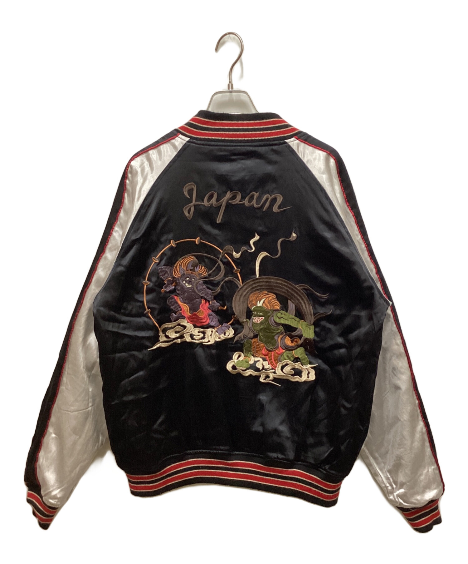 HOUSTON JAPAN ヒューストン リバーシブル スカジャン L 中古・古着通販】HOUSTON (ヒューストン) リバーシブルスカジャン