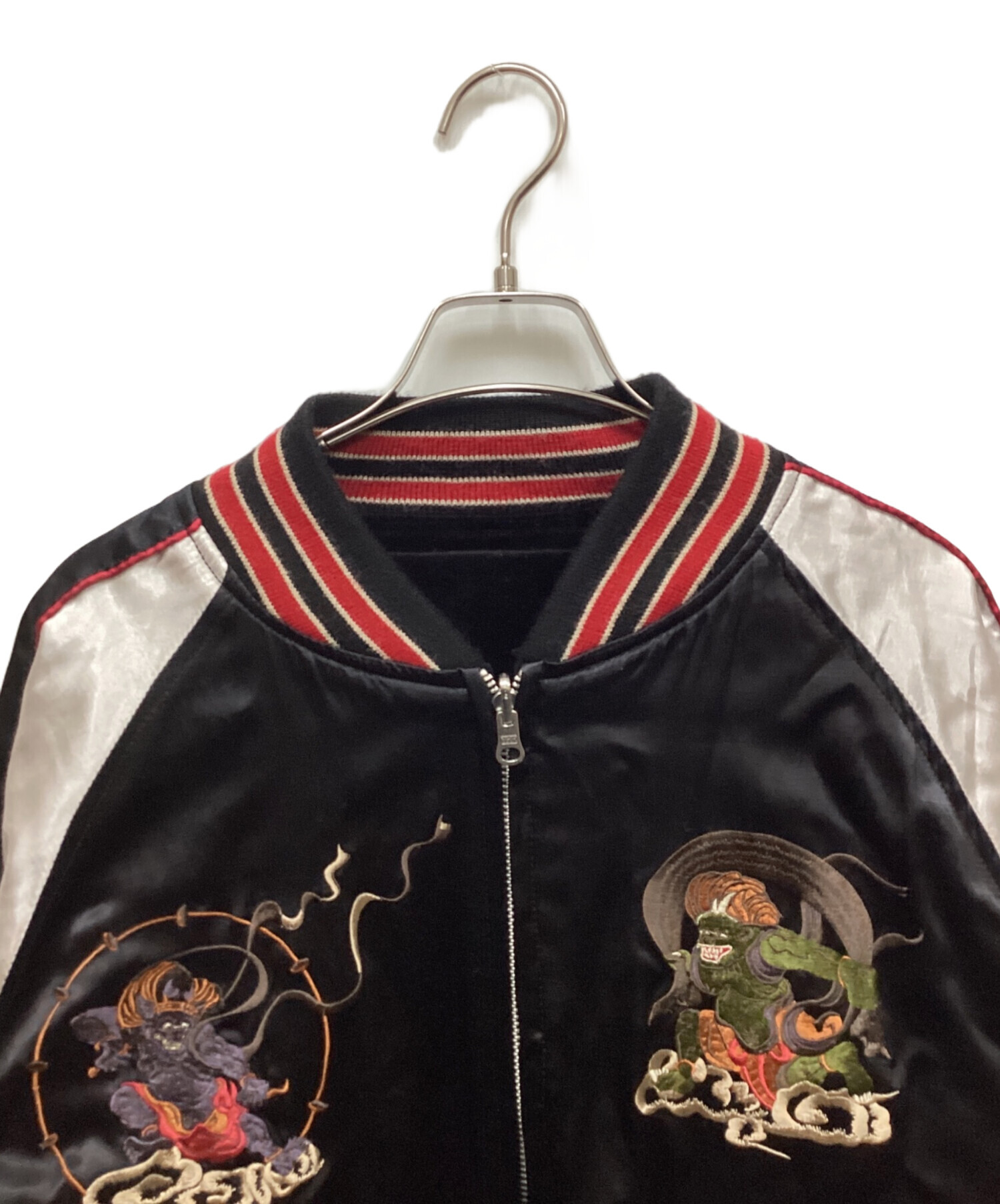 【ヒューストン】リバーシブルスカジャン 中古・古着通販】HOUSTON (ヒューストン) リバーシブルスカジャン