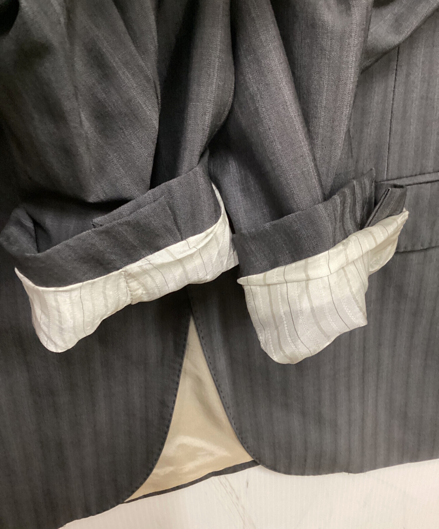 中古・古着通販】BOSS HUGO BOSS (ボス ヒューゴボス) ストライプ柄