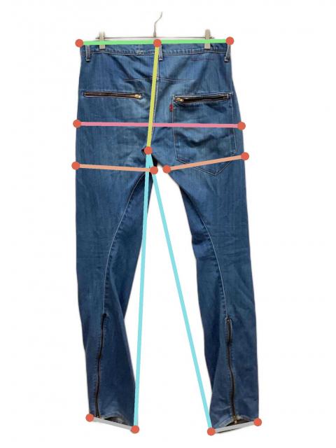 リーバイスレッド パッシブアグレッシブ W34L34 levi's red 【中古