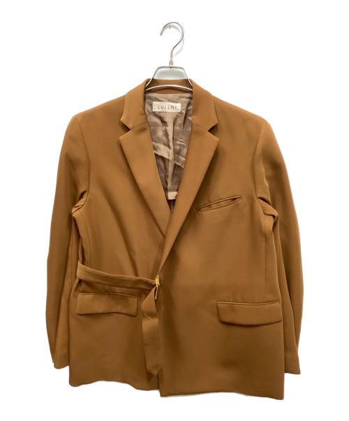 中古・古着通販】CULLNI (クルニ) タイロッケンジャケット ブラウン