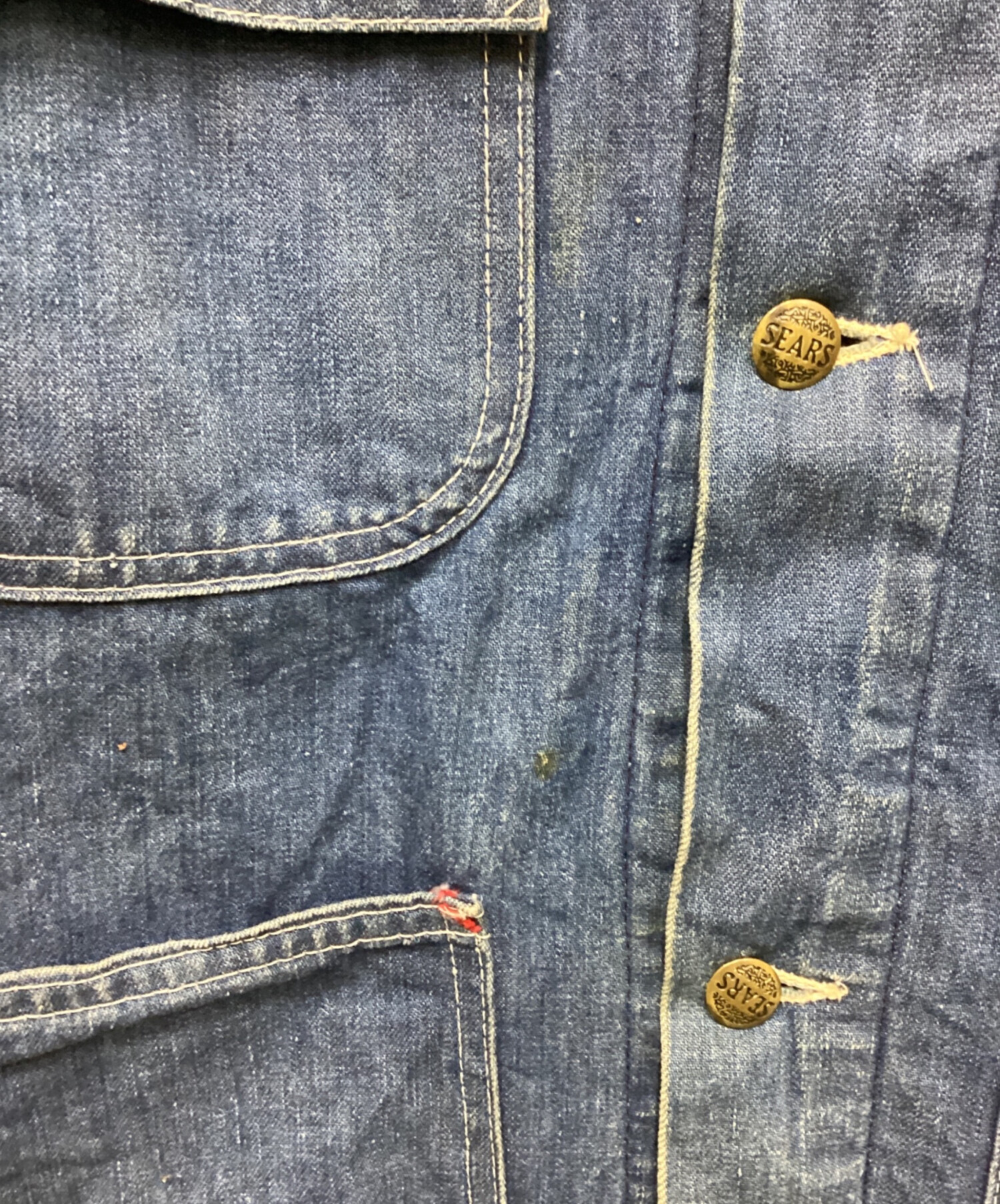 中古・古着通販】Sears (シアーズ) 裏地ブランケットデニム