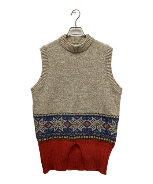 KAPITAL キャピタル ウール フリンジ ニット ベスト KAPITAL キャピタル ウール フリンジ ニット ベスト