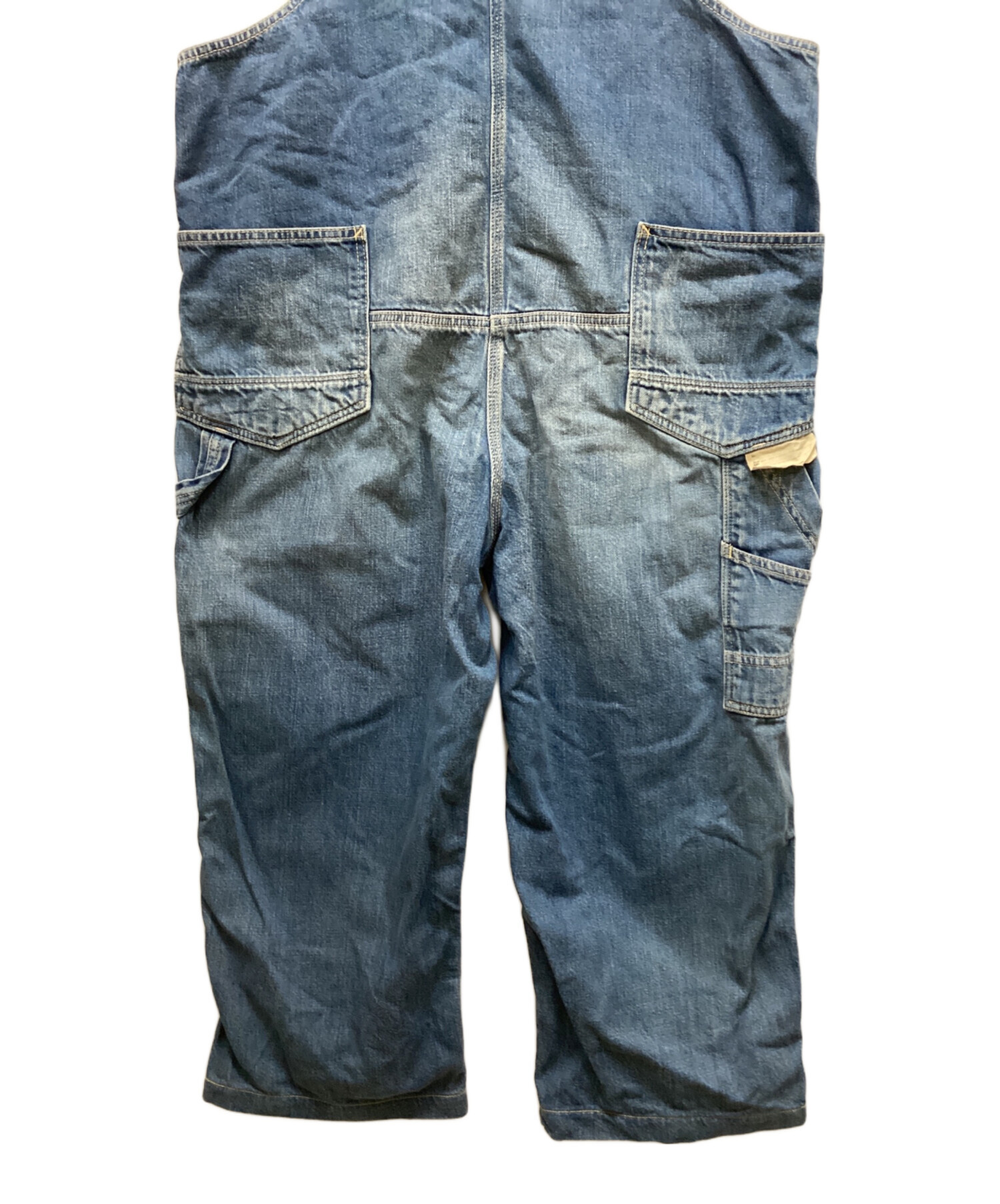 KAPITAL kapitalキャピタル 袴型オーバーオール Kapital 11.5oz Denim Macaroni Overall, Pro Black – Glasswing