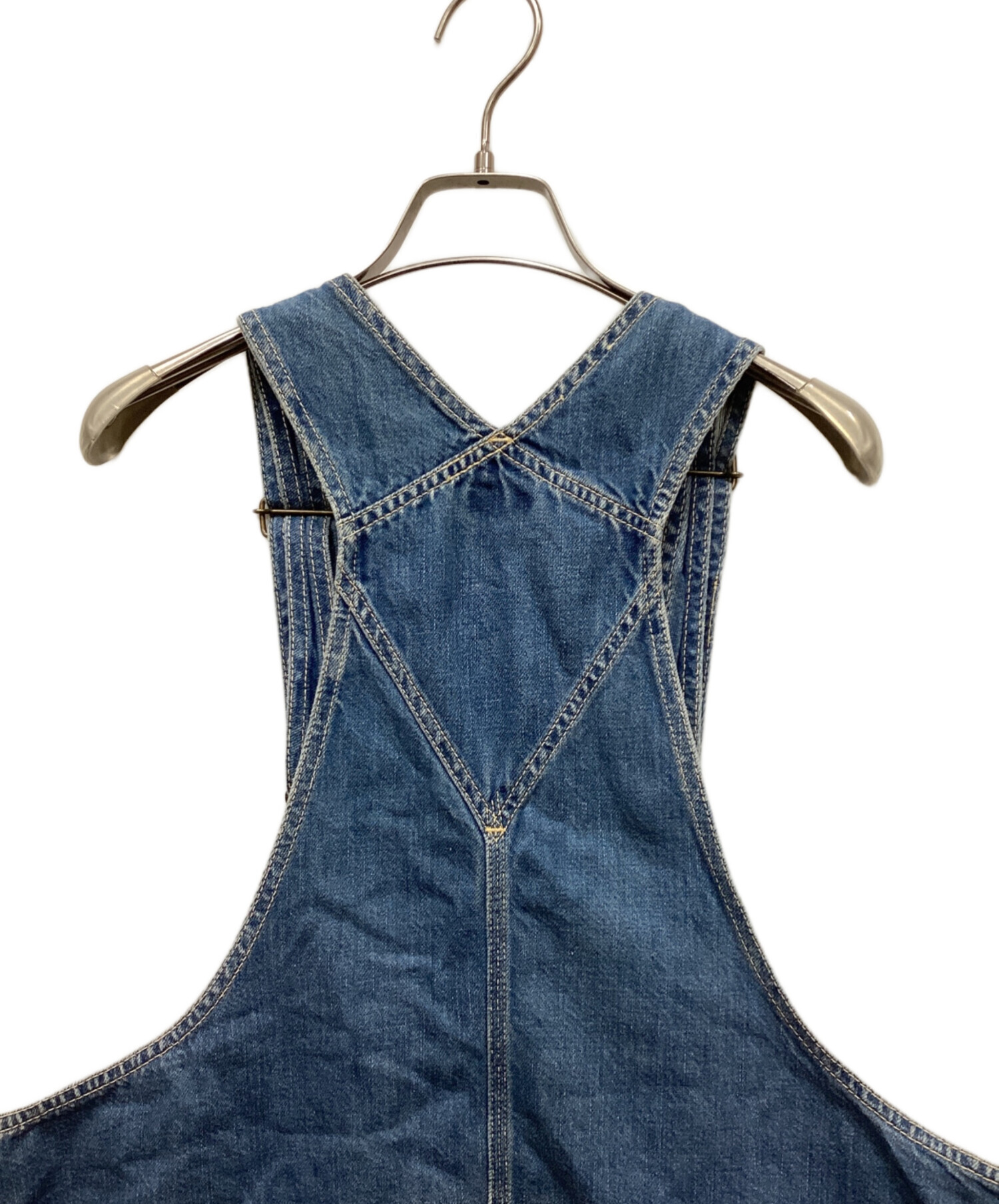 KAPITAL キャピタル　オールインワン　オーバーオール　サロペット　デニム KAPITAL（キャピタル） *11.5ozデニムアビエイターVサロペットパンツ*0