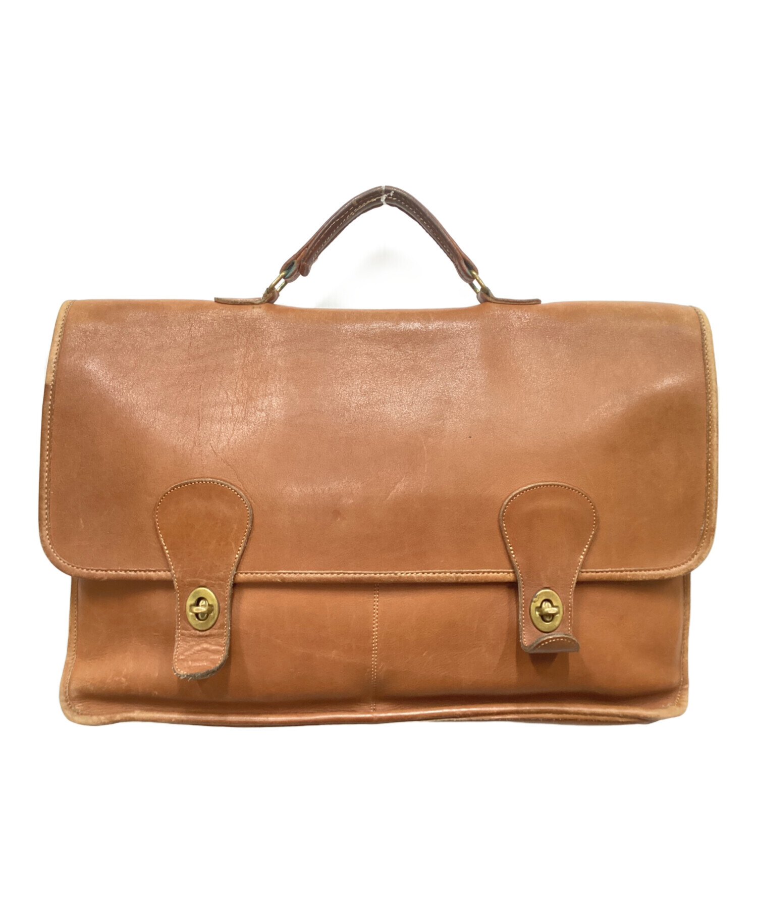 ヴィンテージ　コーチ　ブリーフケース 中古・古着通販】COACH (コーチ) ブリーフケース ブラウン｜ブランド
