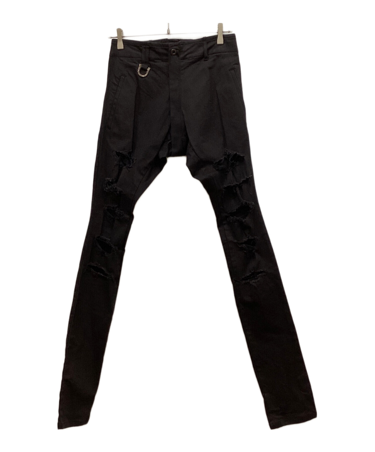 中古・古着通販】kiryuyrik (キリュウキリュウ) Damage Denime Sarouel