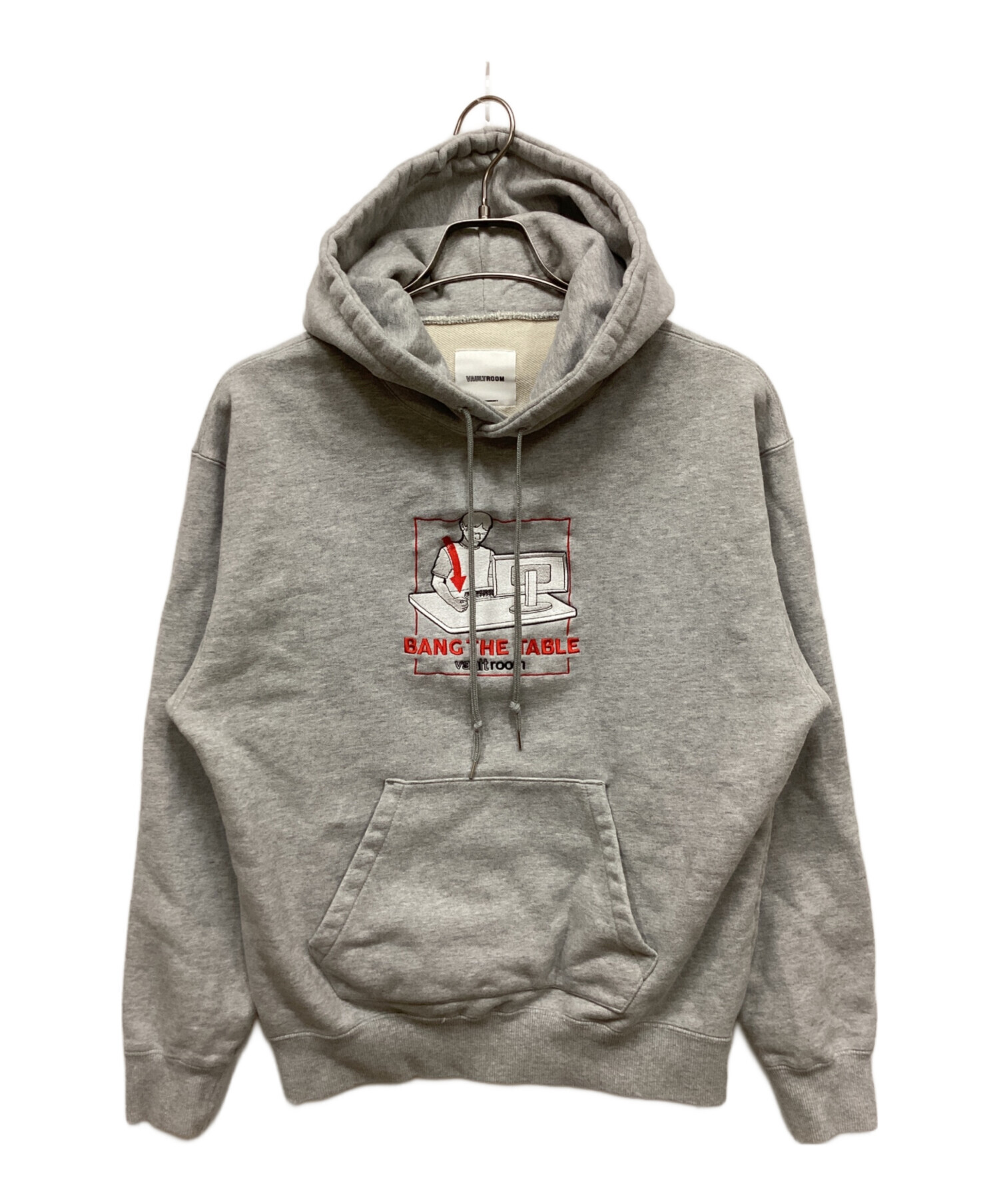 中古・古着通販】VAULT ROOM (ボルトルーム) BANG THE TABLE HOODIE