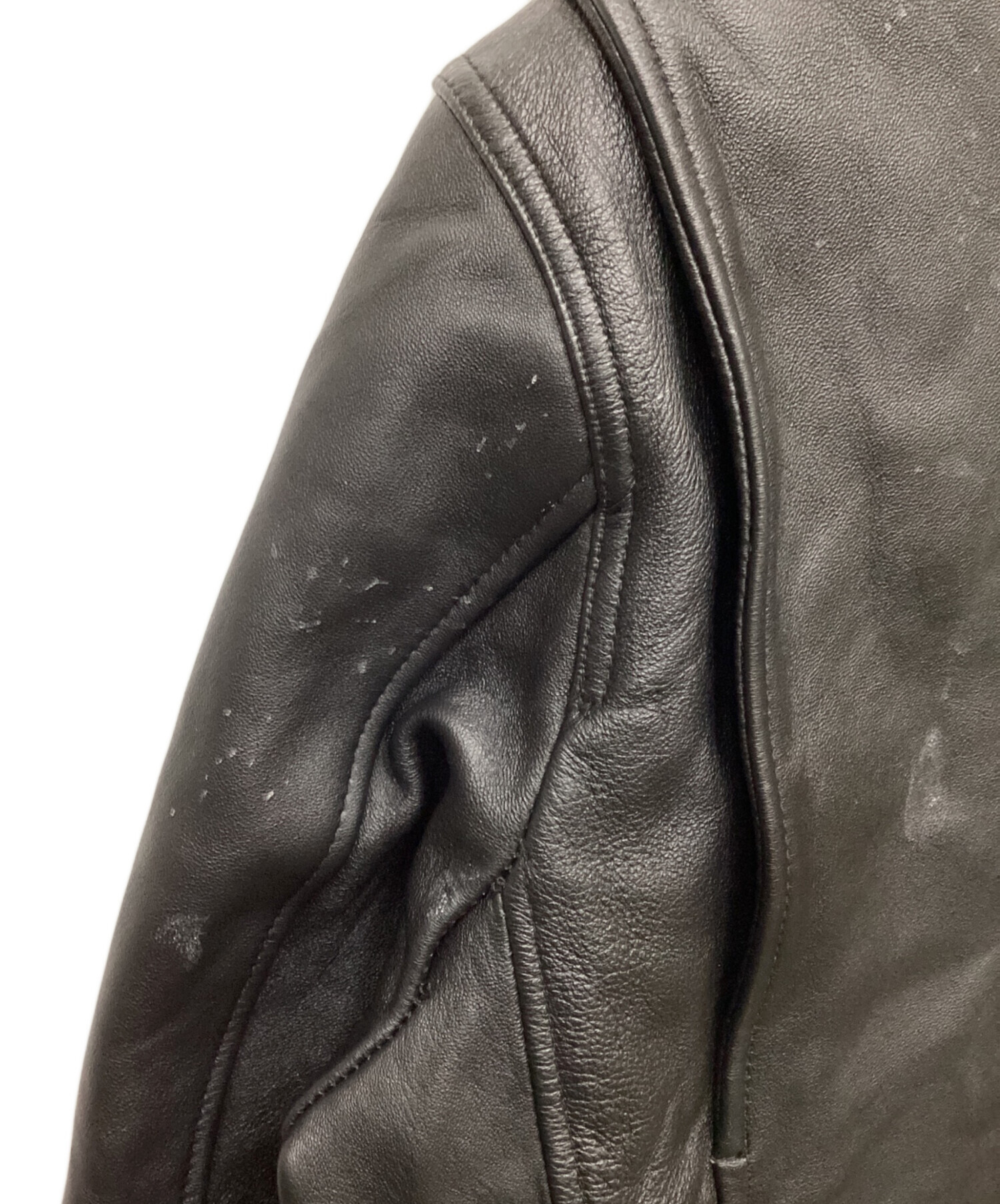 中古・古着通販】AZUL by moussy (アズールバイマウジー) ラムレザー