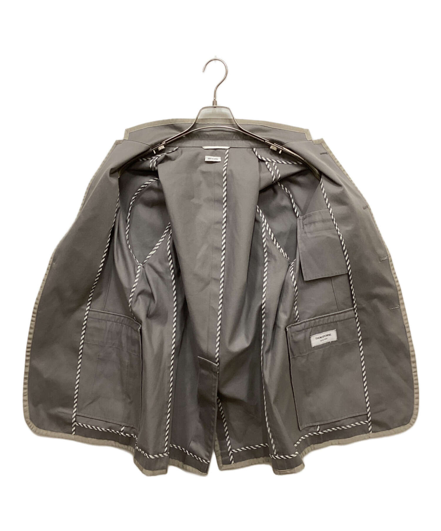 中古・古着通販】Thom Browne (トムブラウン) 段返り3Bコットン
