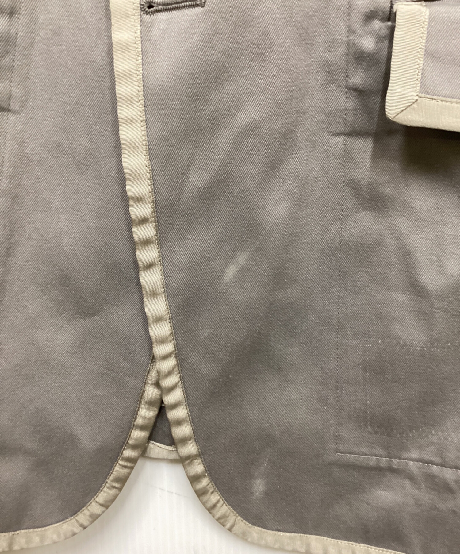 中古・古着通販】Thom Browne (トムブラウン) 段返り3Bコットン 