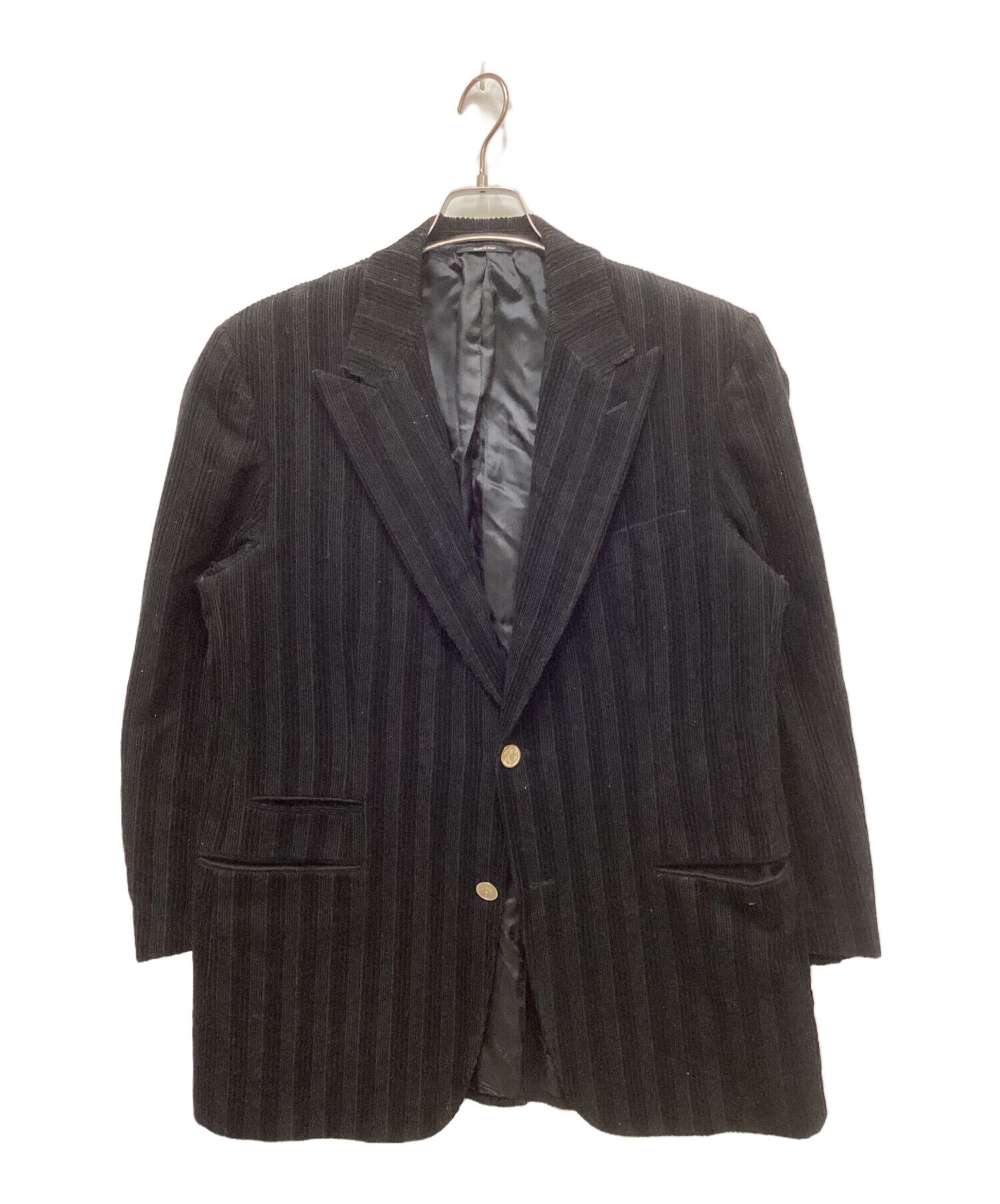 中古・古着通販】HERMES (エルメス) クルードセル銀ボタンウール親子