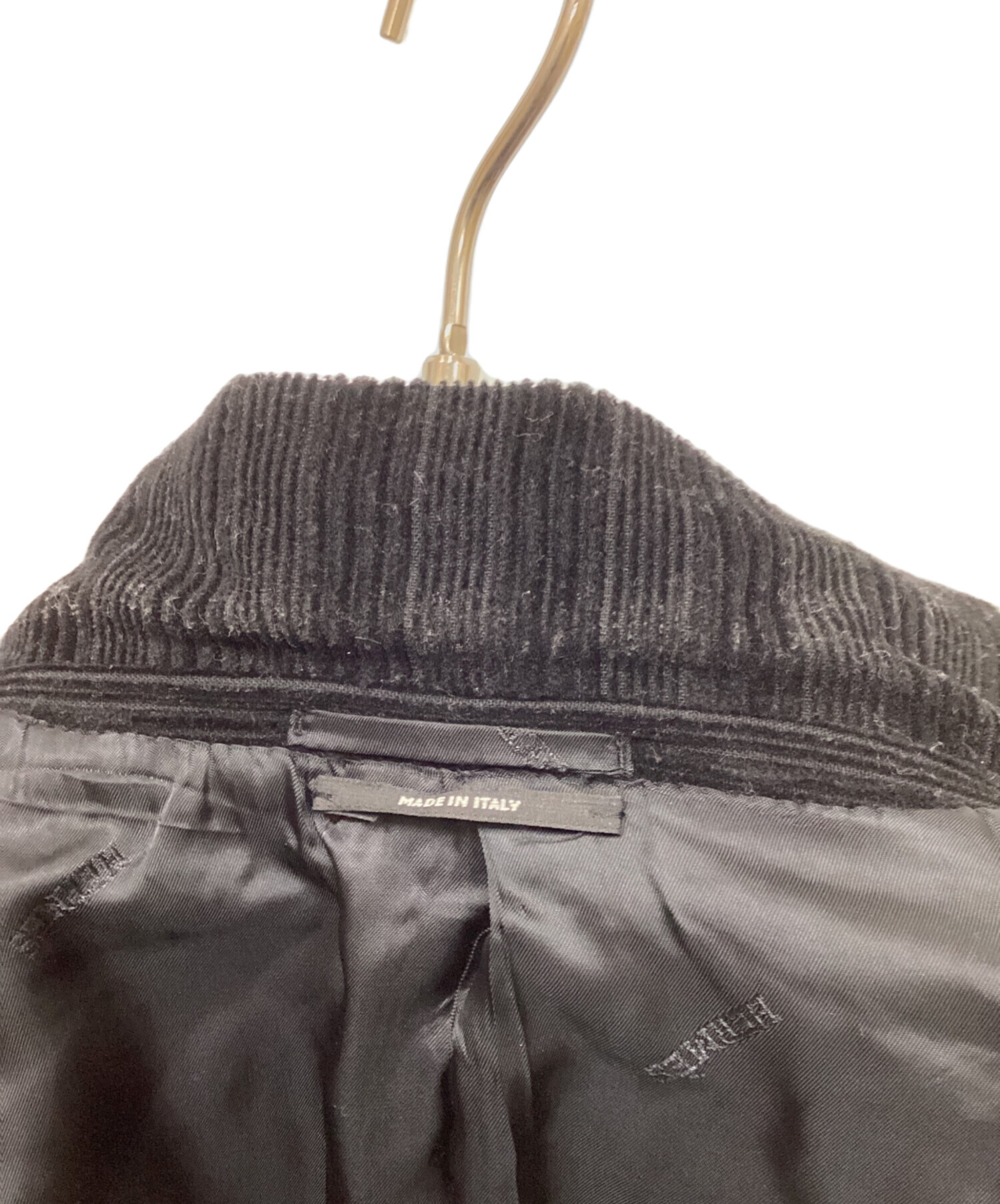 中古・古着通販】HERMES (エルメス) クルードセル銀ボタンウール親子