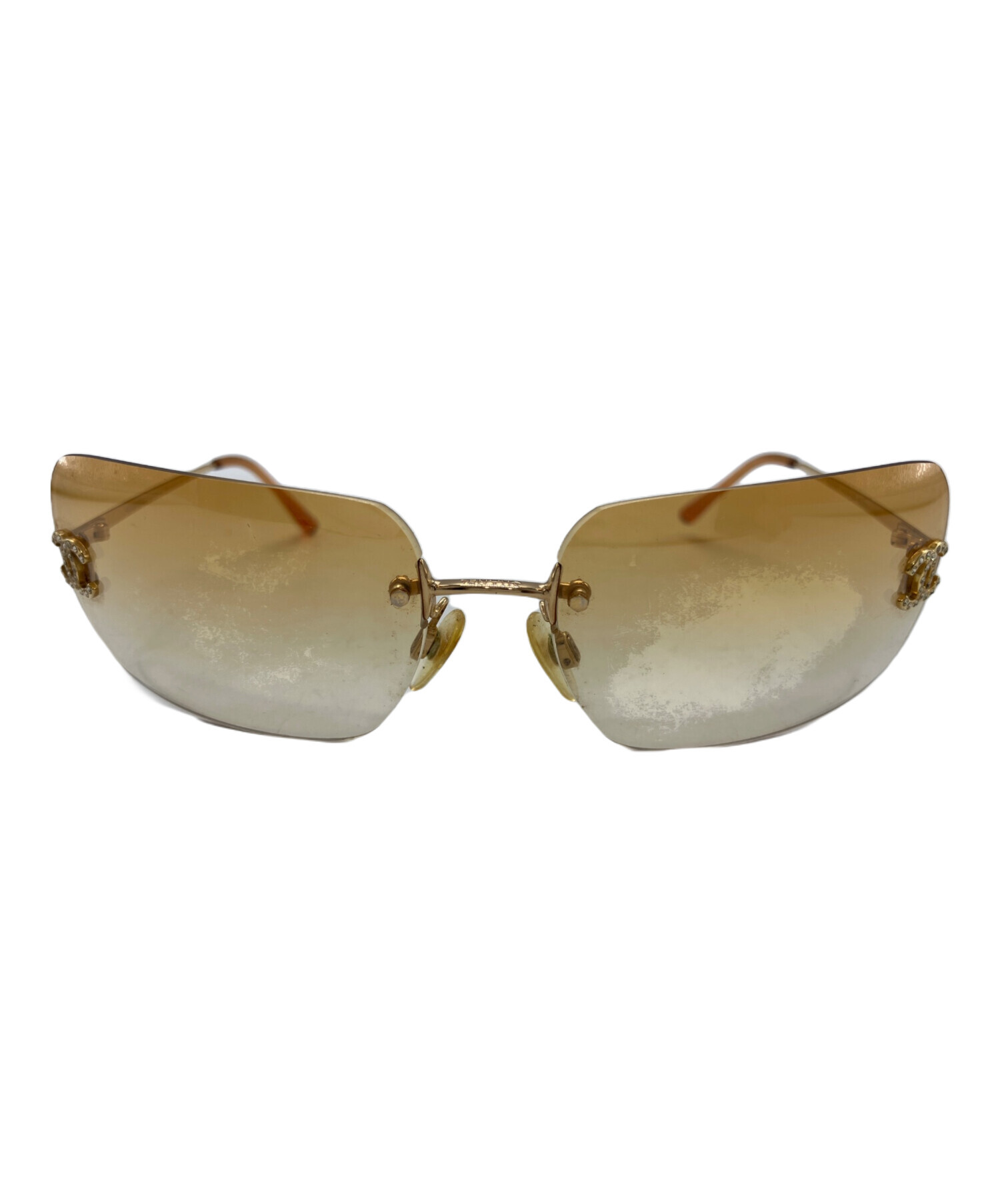 中古・古着通販】CHANEL (シャネル) リムレス ココマーク サングラス