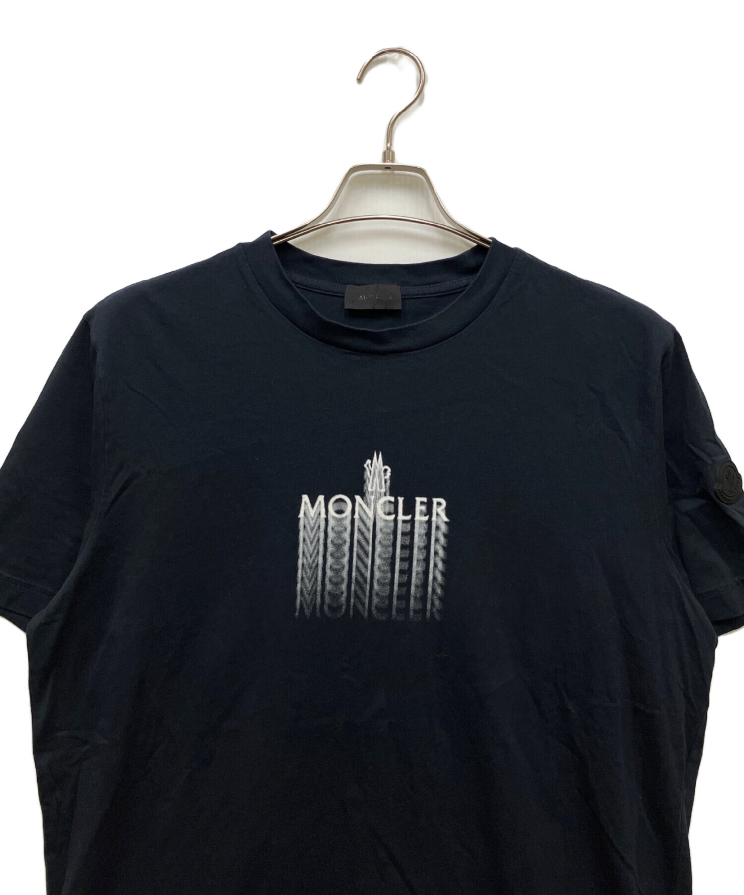 中古・古着通販】MONCLER (モンクレール) フェードロゴ コットン T