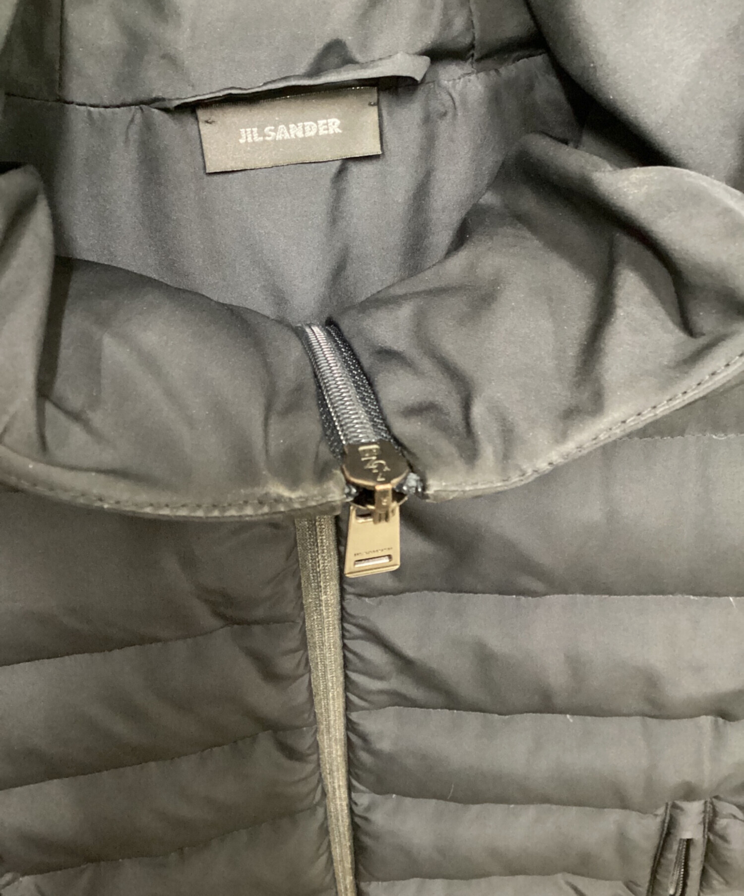 JIL SANDER ナイロンブルゾン カーキ サイズ44 オンライン ショップ 安いファッション - JIL SANDER ナイロンブルゾン