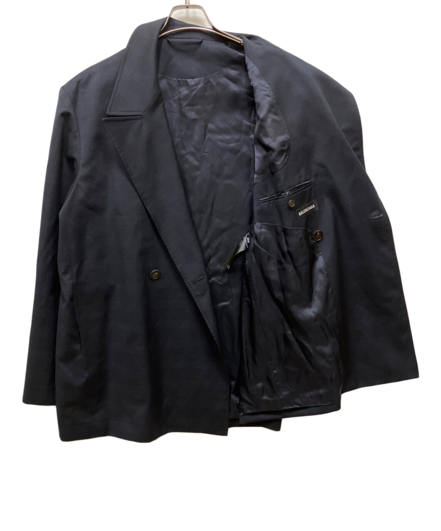 balenciaga 21aw テーラードシャツジャケット44 セットアップ】balenciaga 21aw テーラードシャツジャケット44 - メルカリ