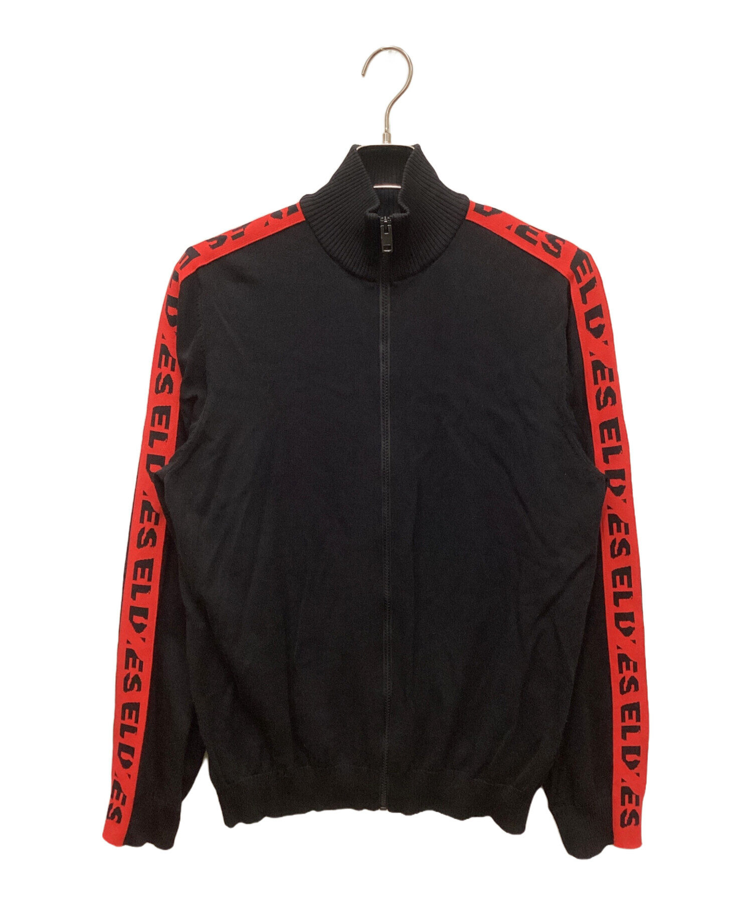 中古・古着通販】DIESEL (ディーゼル) フルジップニット ブラック 