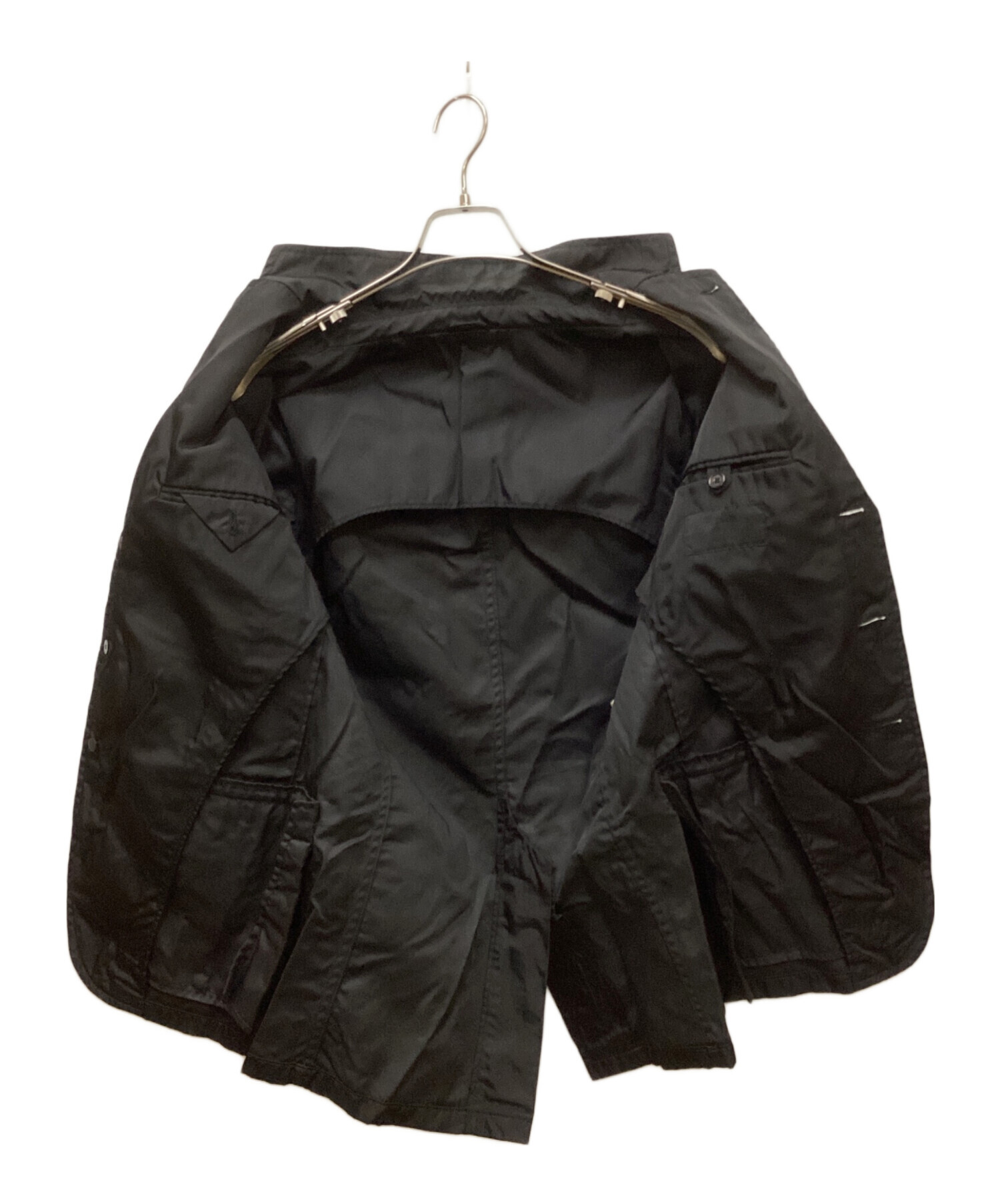 中古・古着通販】PRADA (プラダ) ナイロン3Bジャケット ブラック
