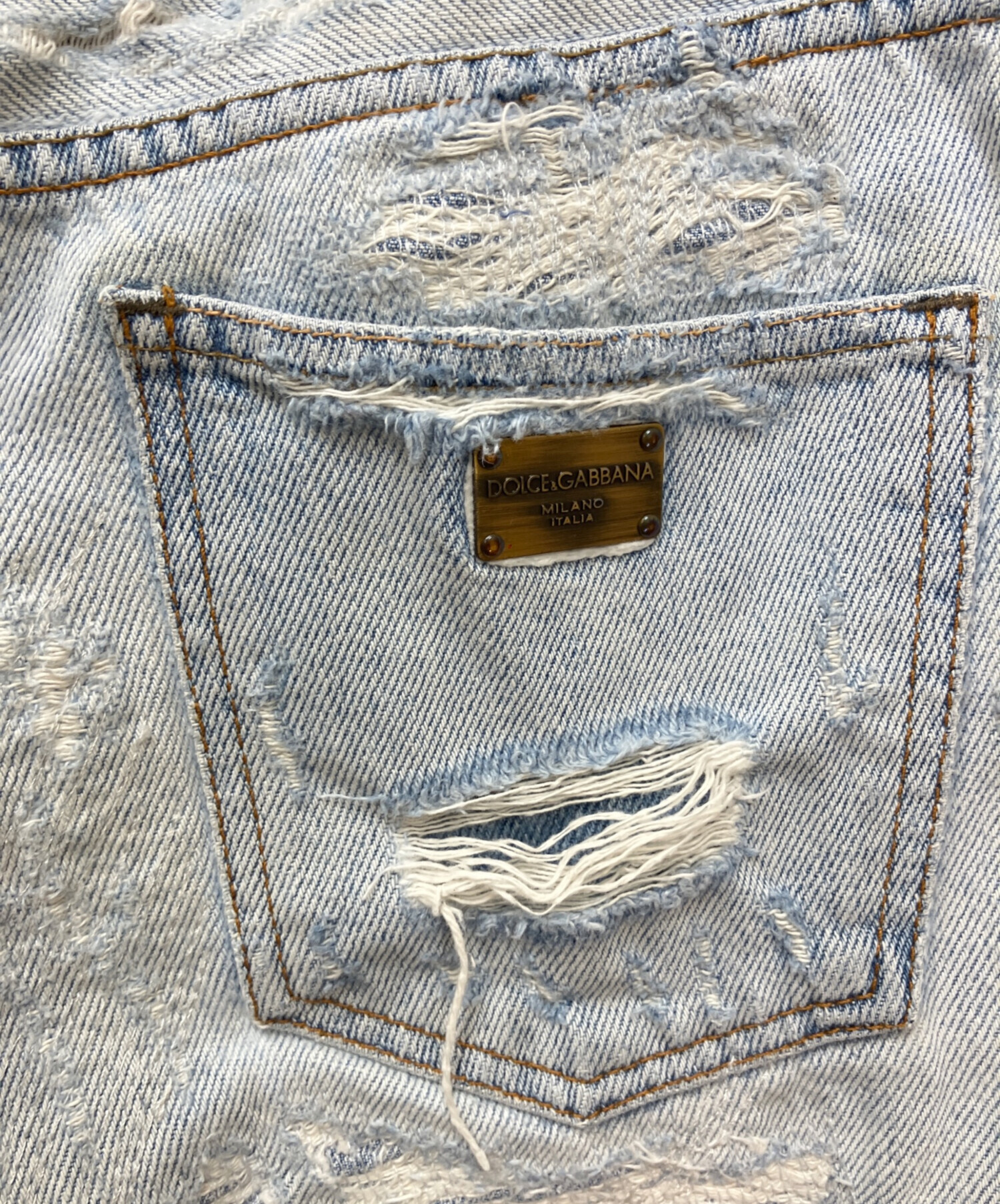 中古・古着通販】DOLCE & GABBANA (ドルチェ＆ガッバーナ) ダメージ