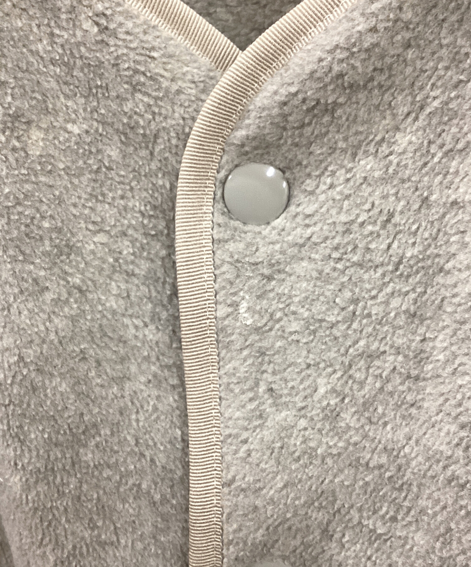 中古・古着通販】DANTON (ダントン) ノーカラーフリースジャケット