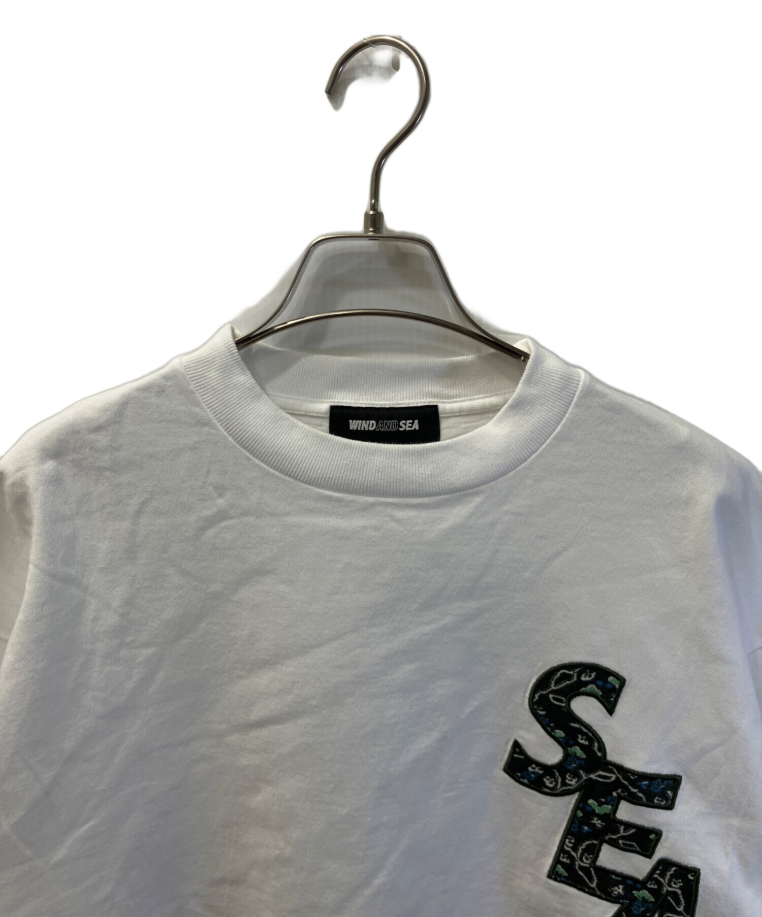♥美品 ウィンダンシー BIGロゴマフラー サイズフリー♥ 中古・古着通販】WIND AND SEA (ウィンダンシー) ペイズリーロゴT