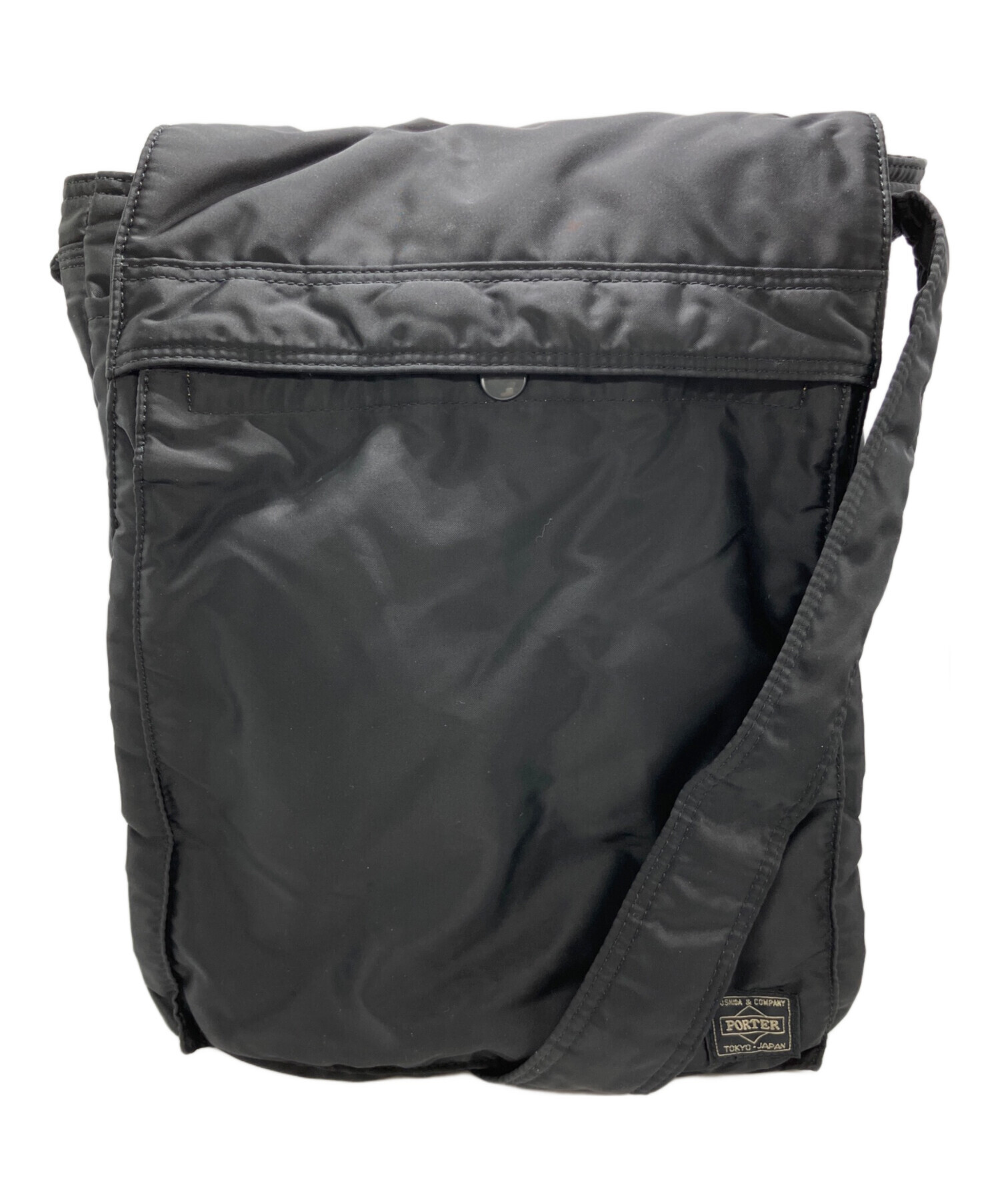 中古・古着通販】PORTER (ポーター) SHOULDER BAG ブラック｜ブランド