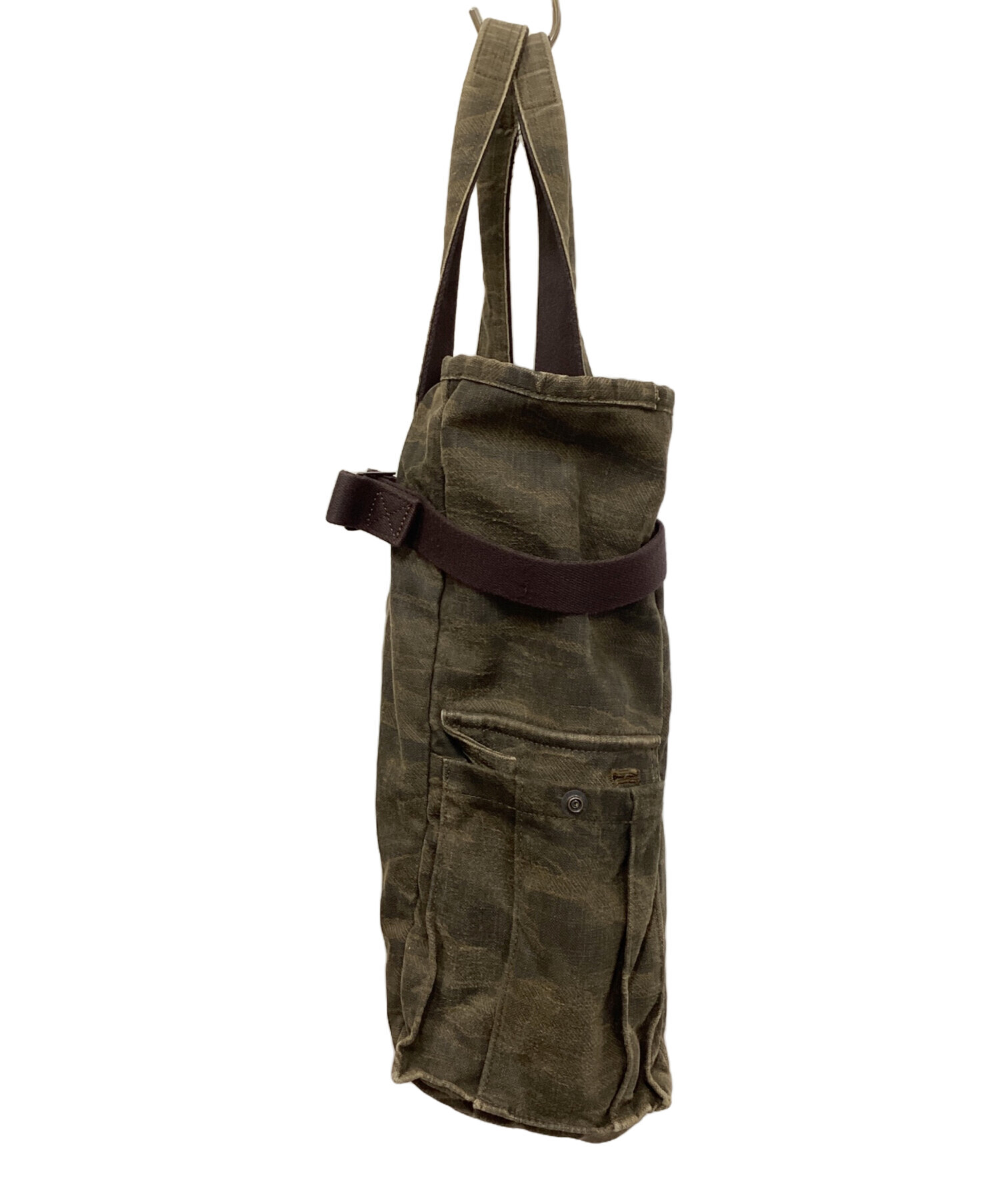 中古・古着通販】PORTER (ポーター) TOTE BAG/トートバッグ カーキ