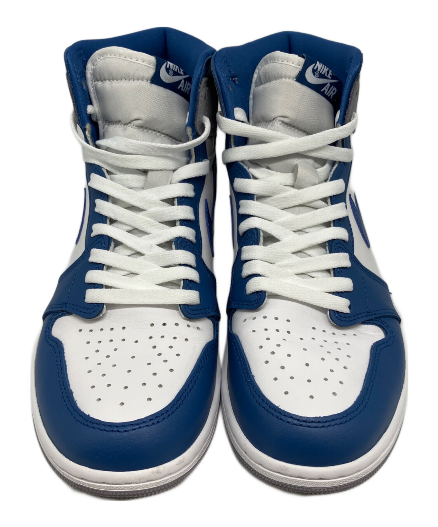 【中古】ナイキ NIKE AIR JORDAN 1 RETRO HIGH OG TRUE BLUE 28cm エア ジョーダン レトロ ハイ トゥルーブルー 中古・古着通販】NIKE (ナイキ) Air Jordan 1 High OG True Blue/エア