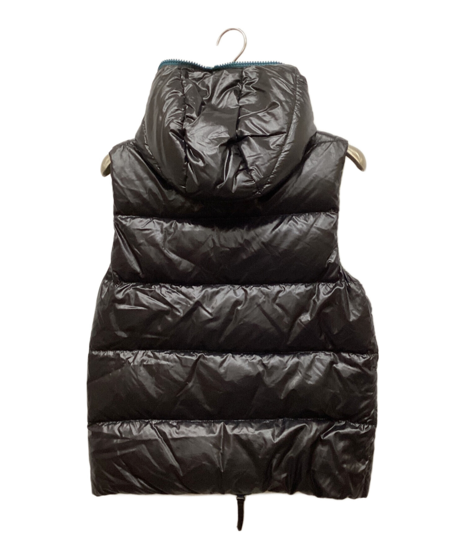 DUVETICA ブラック ダウンベスト 40 中古・古着通販】DUVETICA (デュベティカ) ダブルジップダウンベスト