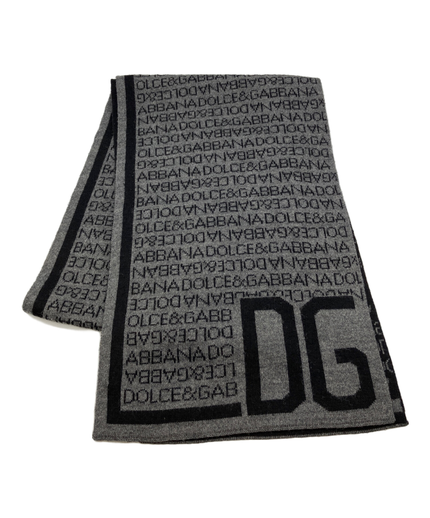 DOLCE&GABBANA ドルチェアンドガッバーナ ストール メンズ 【古着】【中古】 中古・古着通販】DOLCE & GABBANA (ドルチェ＆ガッバーナ) ロゴ
