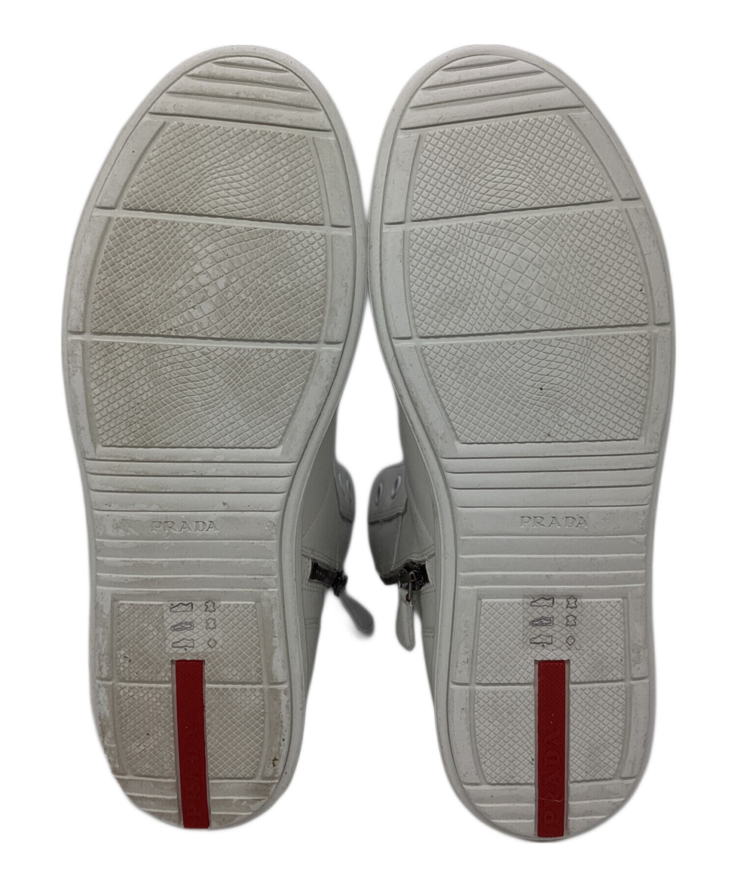 中古・古着通販】PRADA SPORTS (プラダスポーツ) レザーハイカット