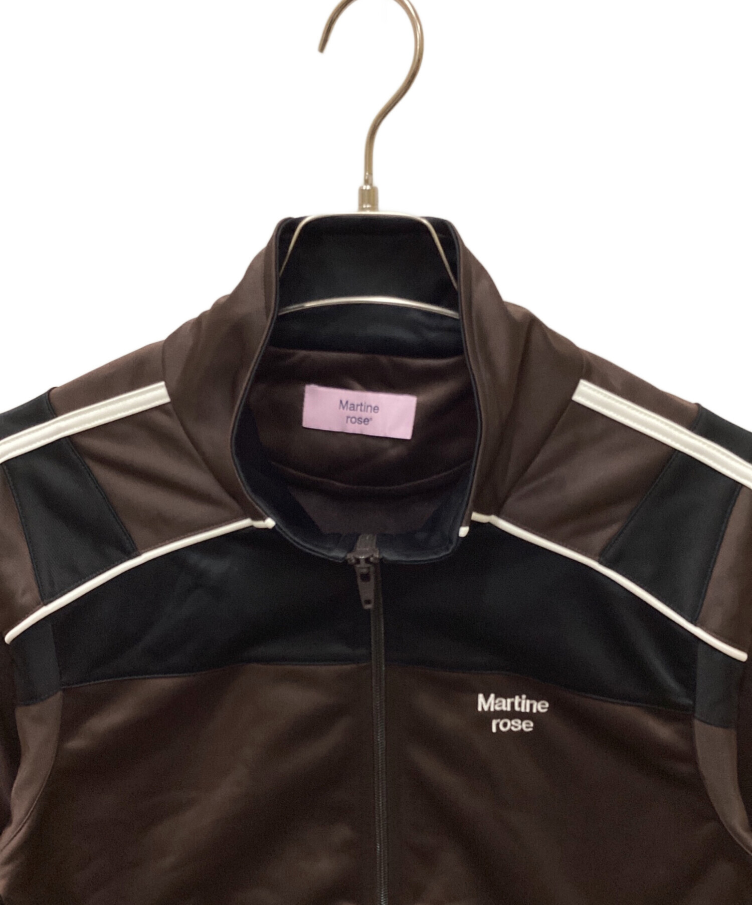 Martine Rose トラックジャケット　M Martine Rose: カーキ Layered トラックジャケット | SSENSE 日本