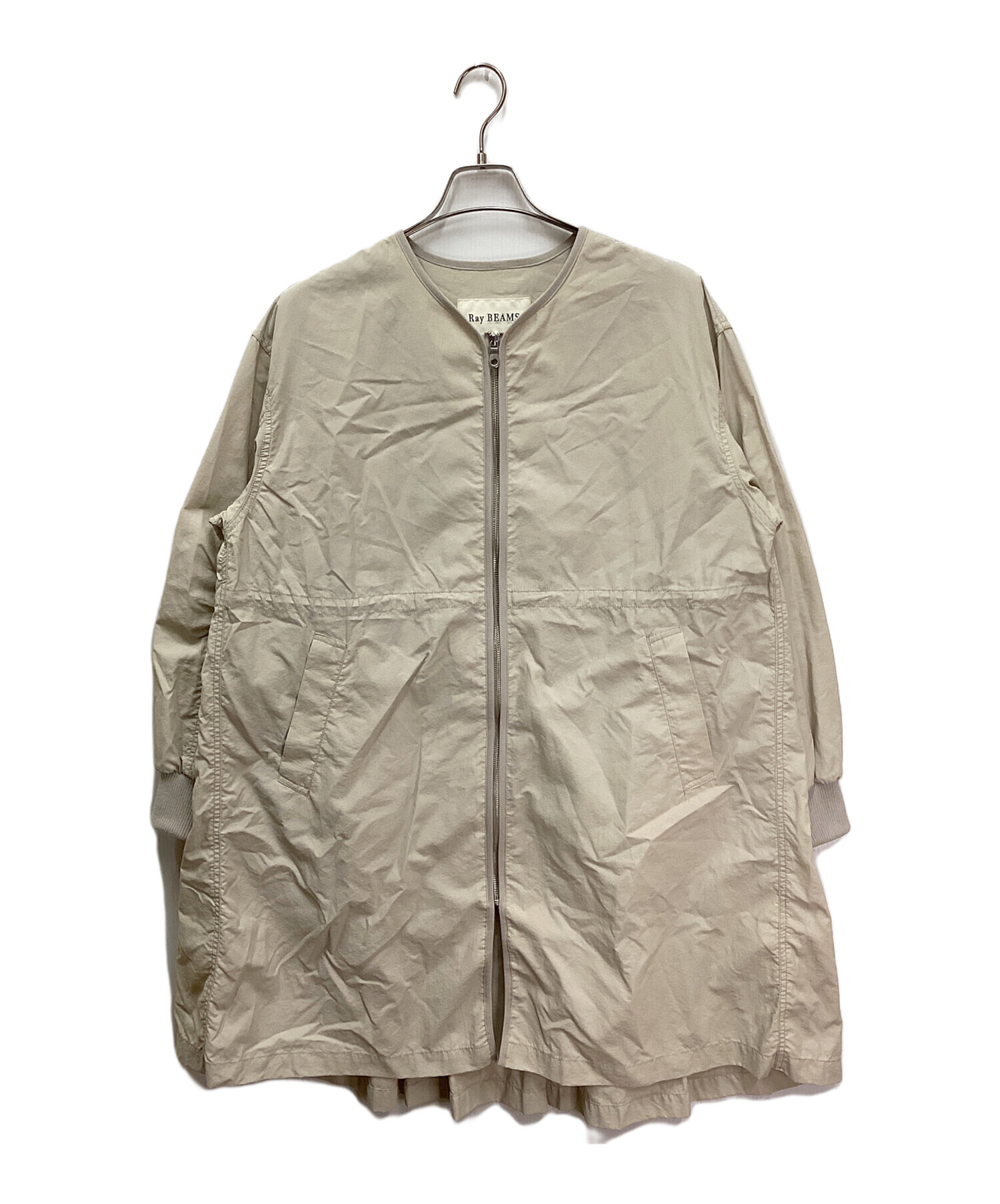 中古・古着通販】RAY BEAMS (レイ ビームス) バックタックジップコート 