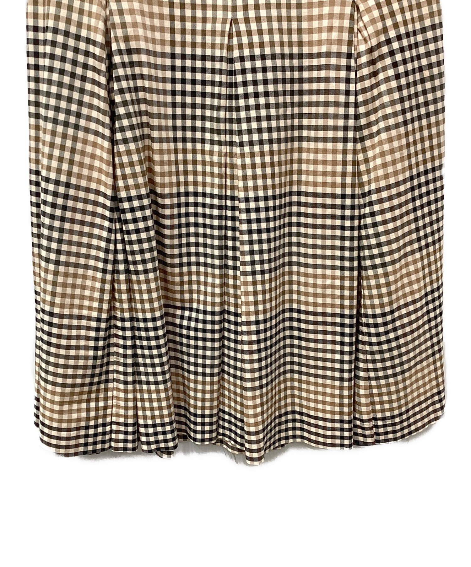 中古・古着通販】theory luxe (セオリーリュクス) プリーツギンガム