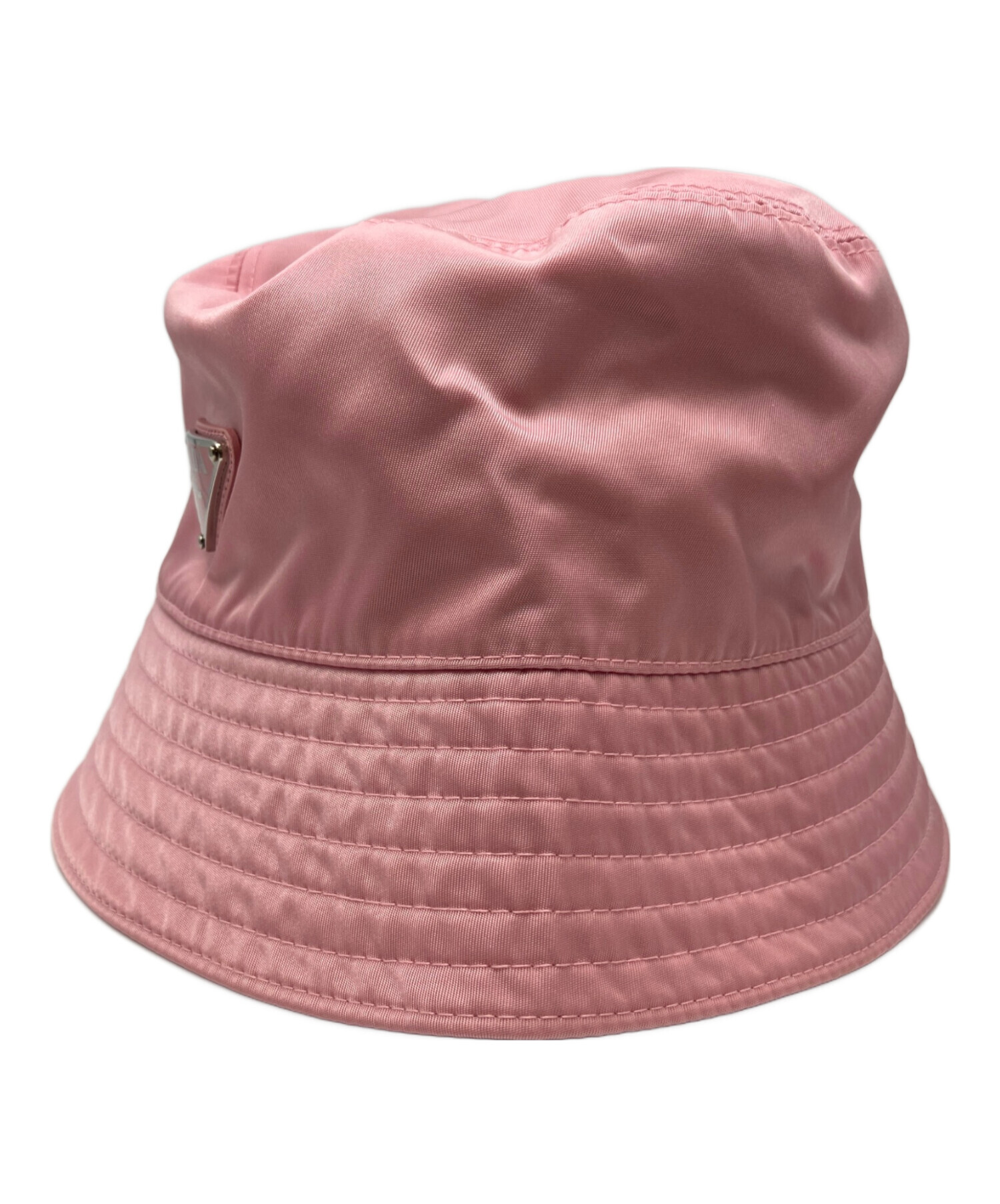 中古・古着通販】PRADA (プラダ) トライアングルロゴバケットハット