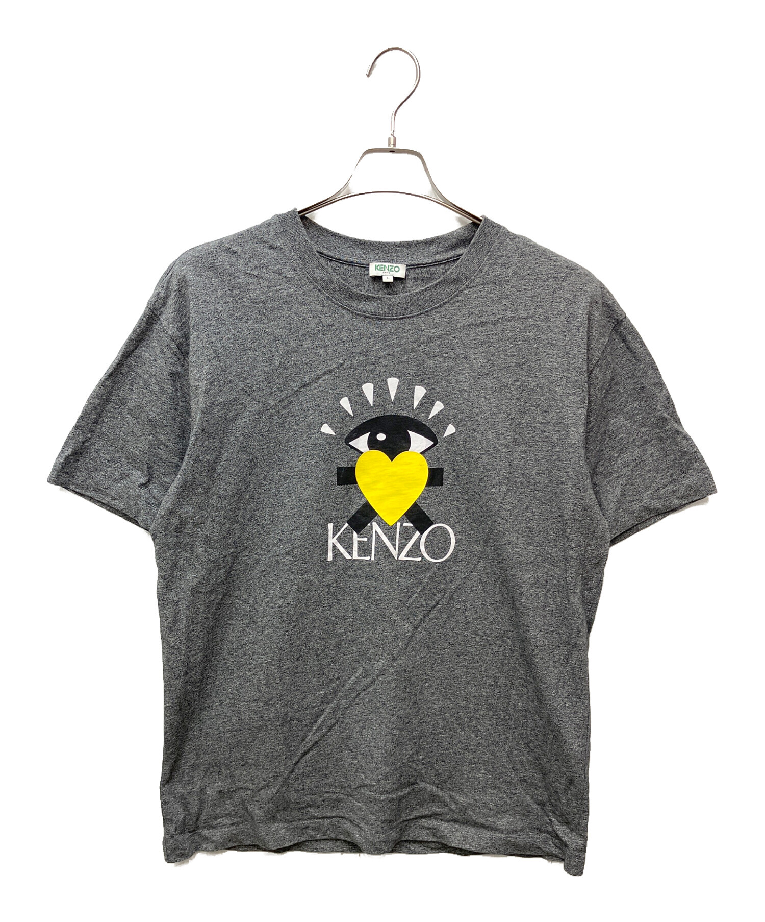 中古・古着通販】KENZO (ケンゾー) 半袖Tシャツ グレー サイズ:L
