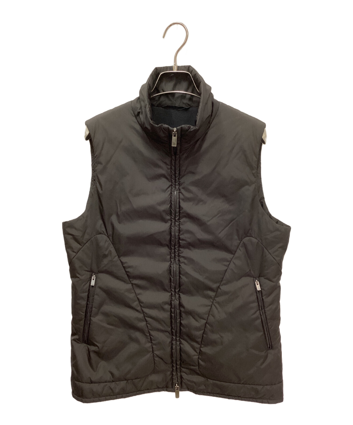 中古・古着通販】JIL SANDER (ジルサンダー) 中綿ベスト カーキ サイズ