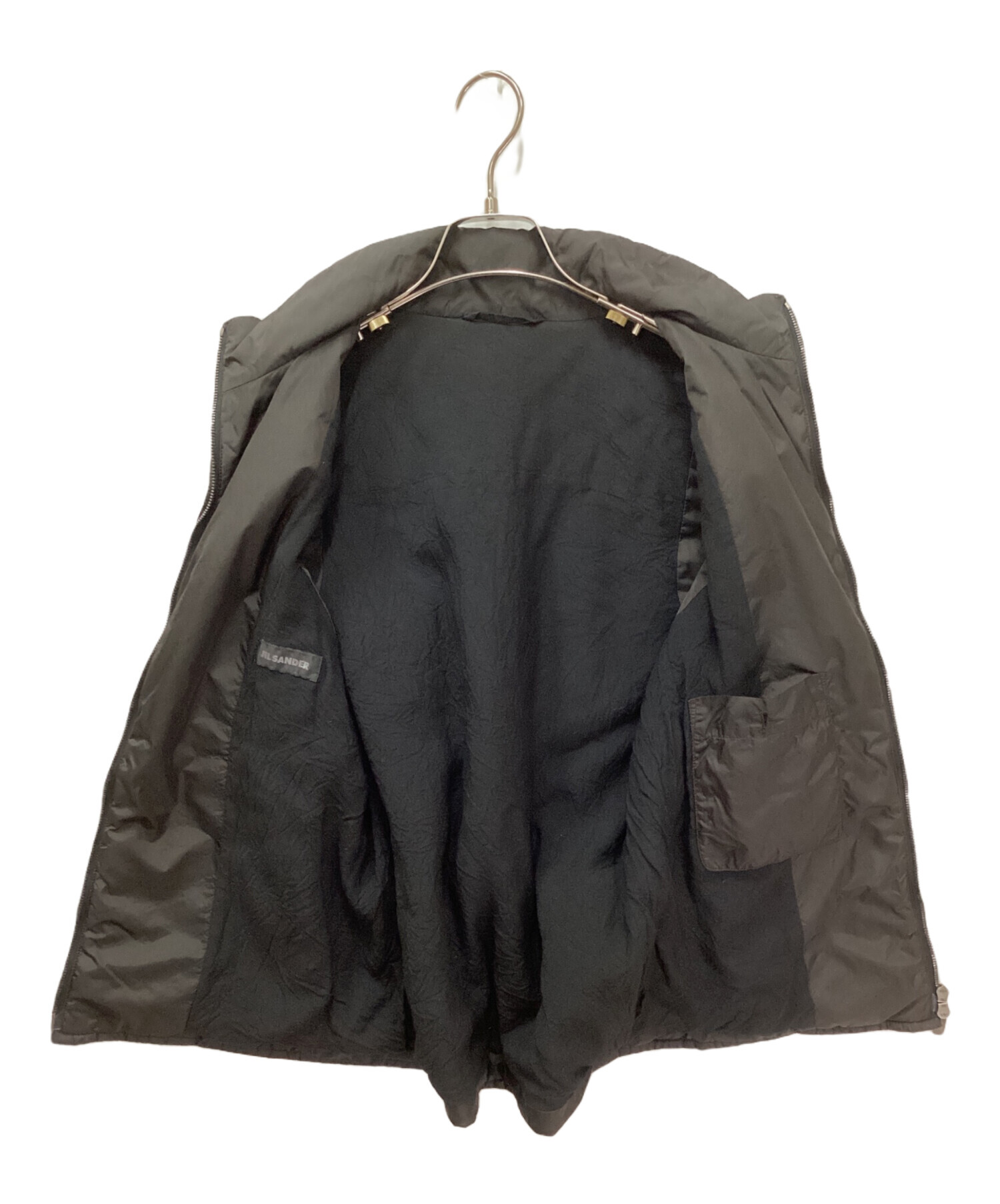 中古・古着通販】JIL SANDER (ジルサンダー) 中綿ベスト カーキ サイズ 