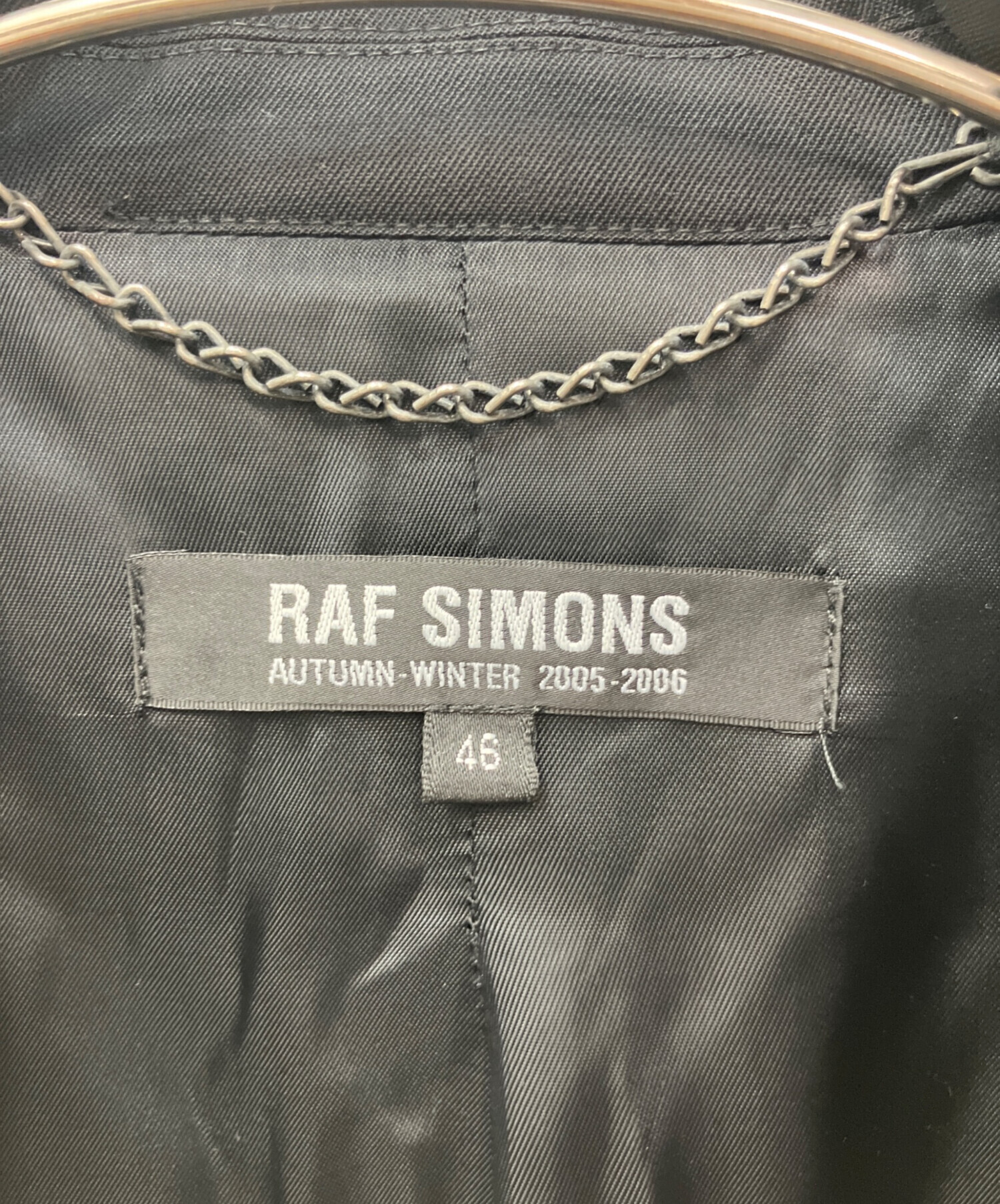 中古・古着通販】RAF SIMONS (ラフシモンズ) 05AW テーラード