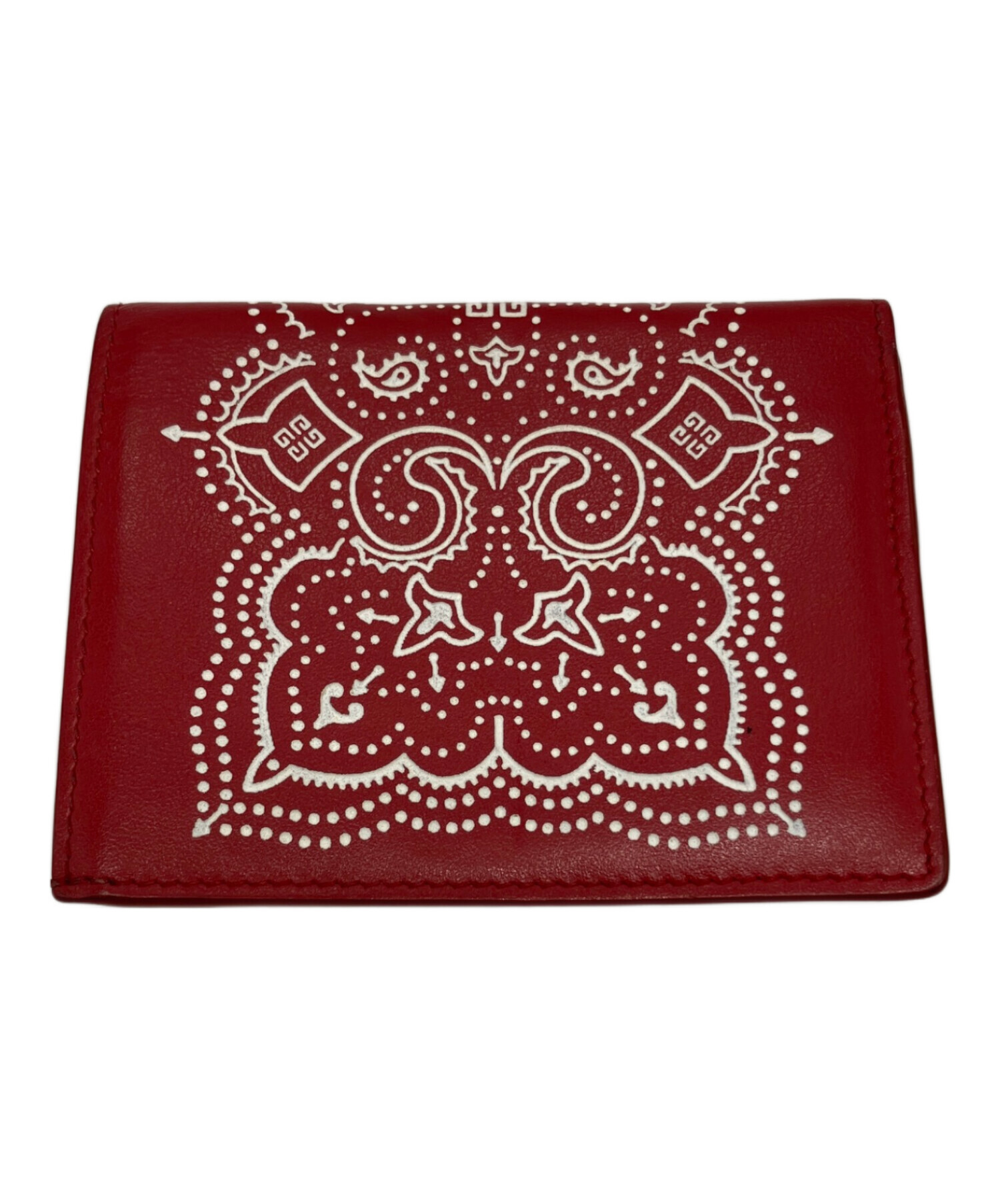 中古・古着通販】GIVENCHY (ジバンシィ) Bandana Print Bifold Leather
