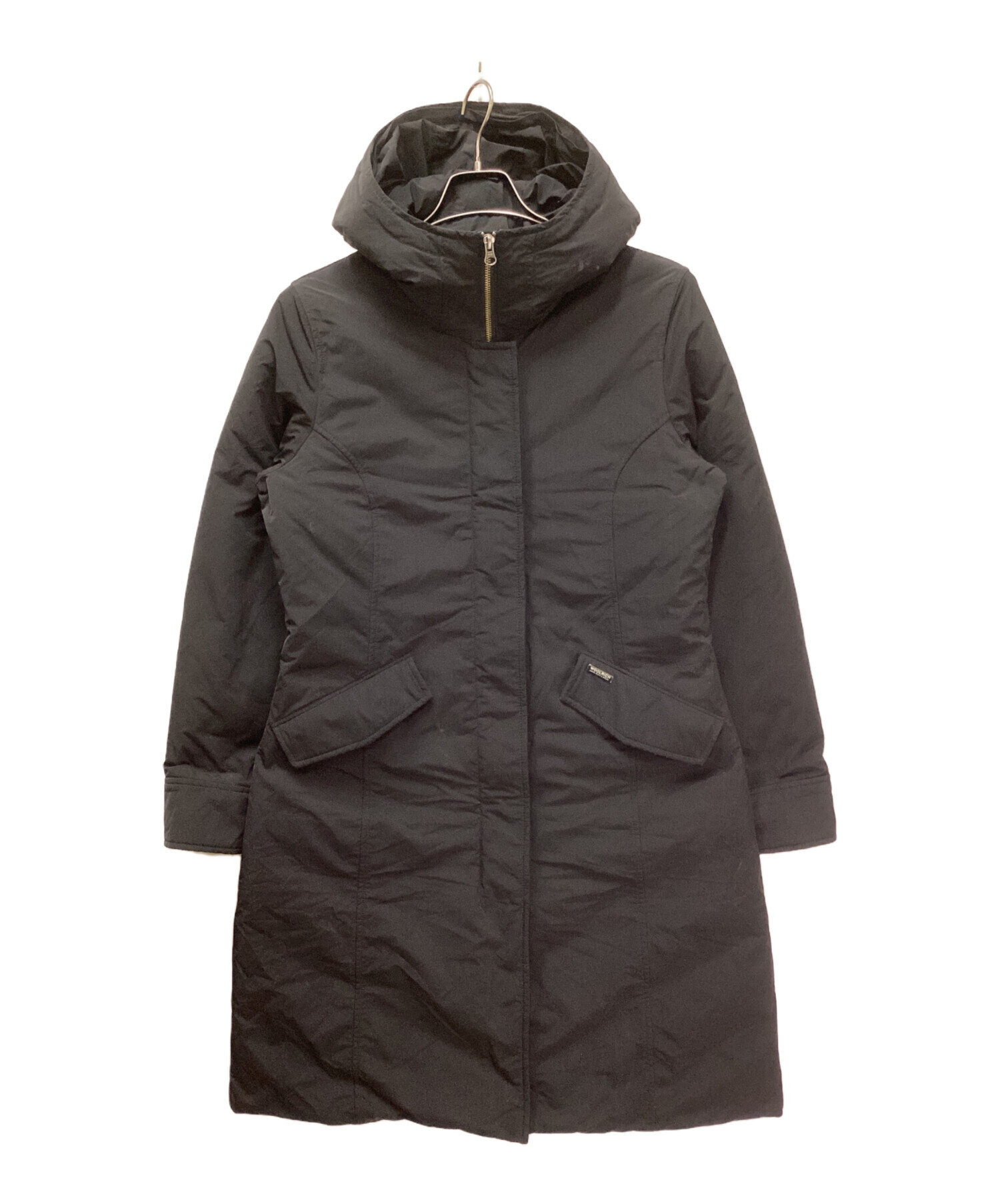 中古・古着通販】WOOLRICH (ウールリッチ) ダウンコート ブラック 