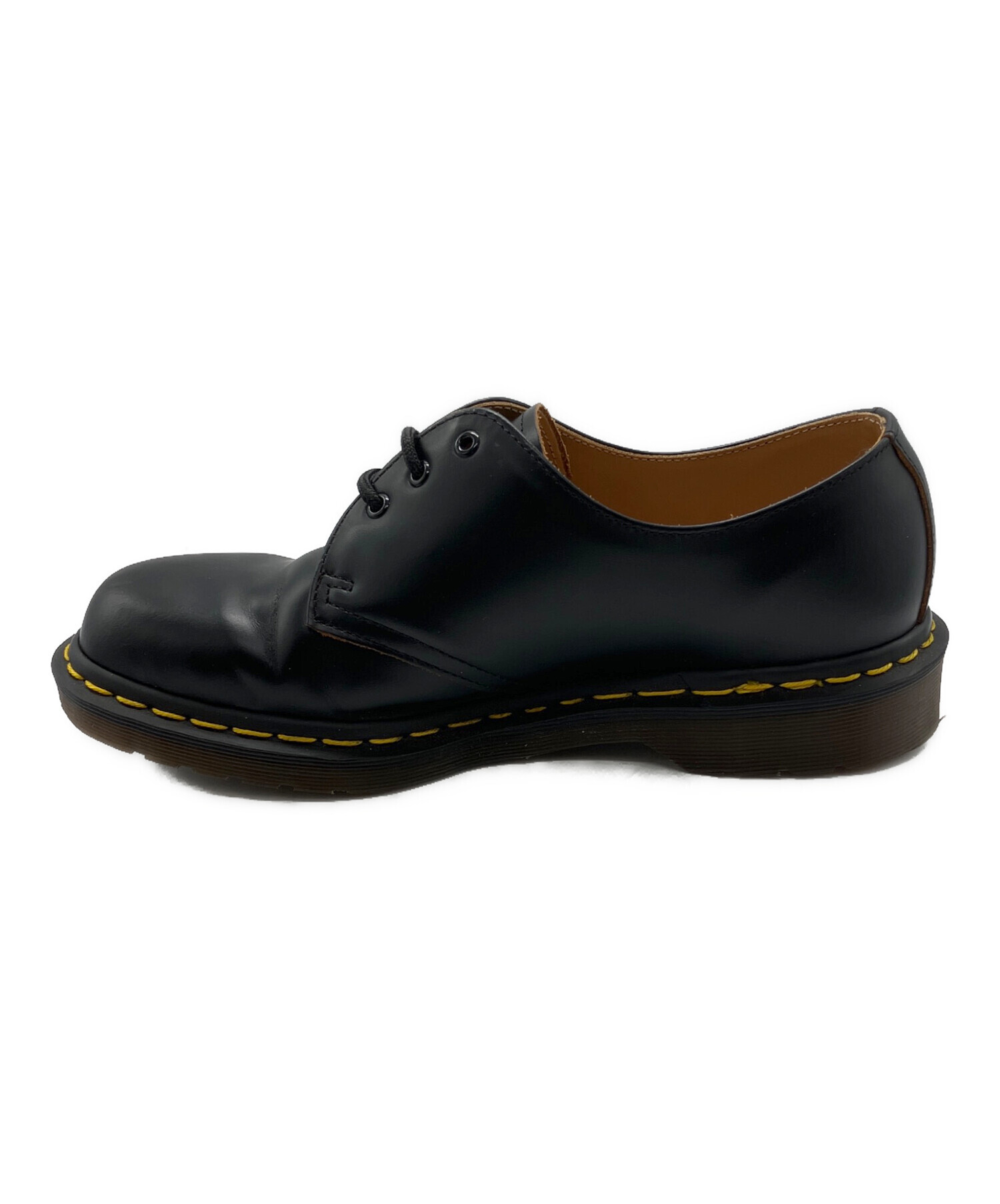 Dr.Martens 中古美品 ドクターマーチン 1461PW 8UKブラック 中古・古着通販】Dr.Martens (ドクターマーチン) MIE 1461 3 ホール
