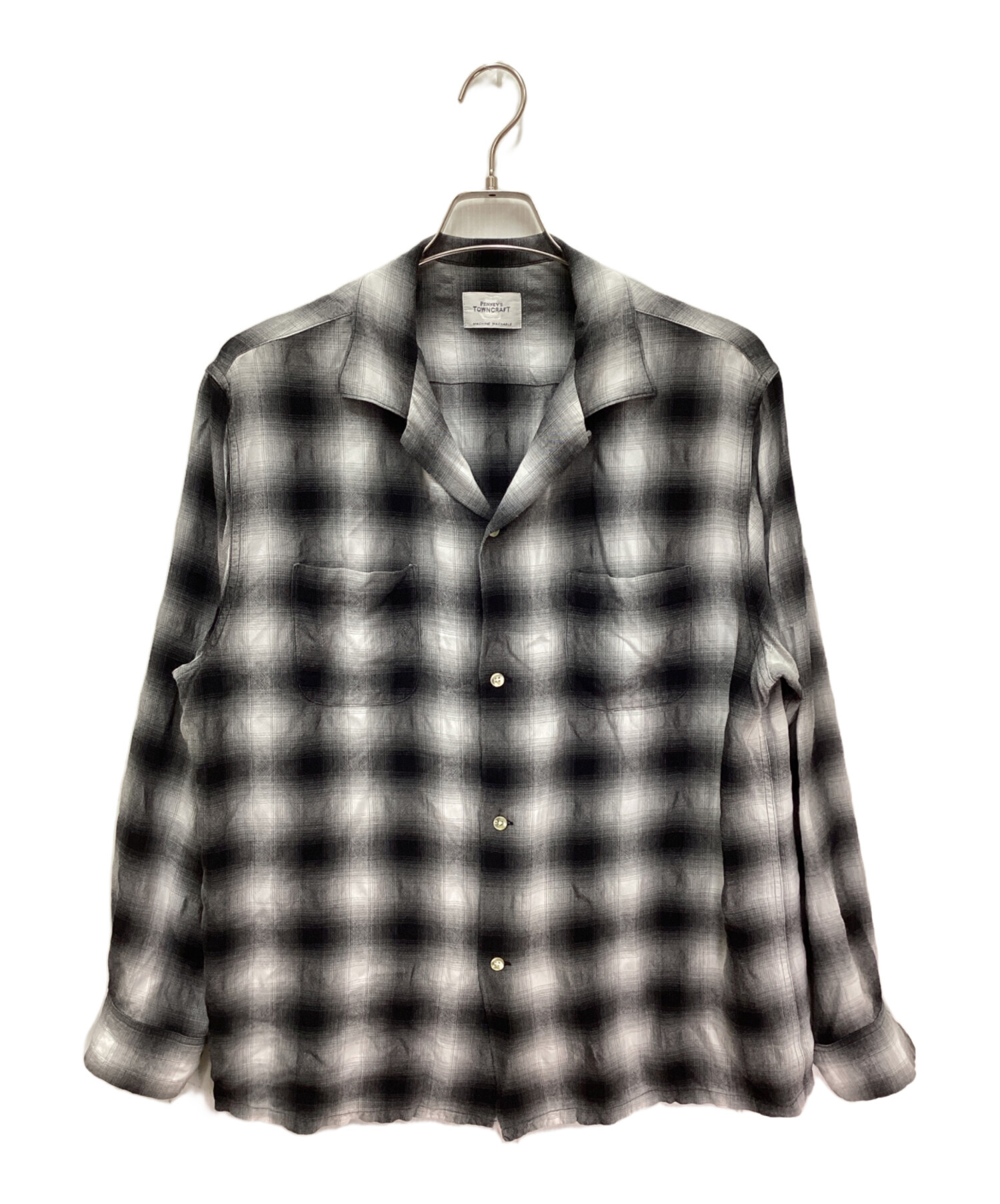 ゆ*様 60s タウンクラフト　plusタグ　シャツ 中古・古着通販】TOWN CRAFT (タウンクラフト) 60S LOOP COLLAR SHIRT