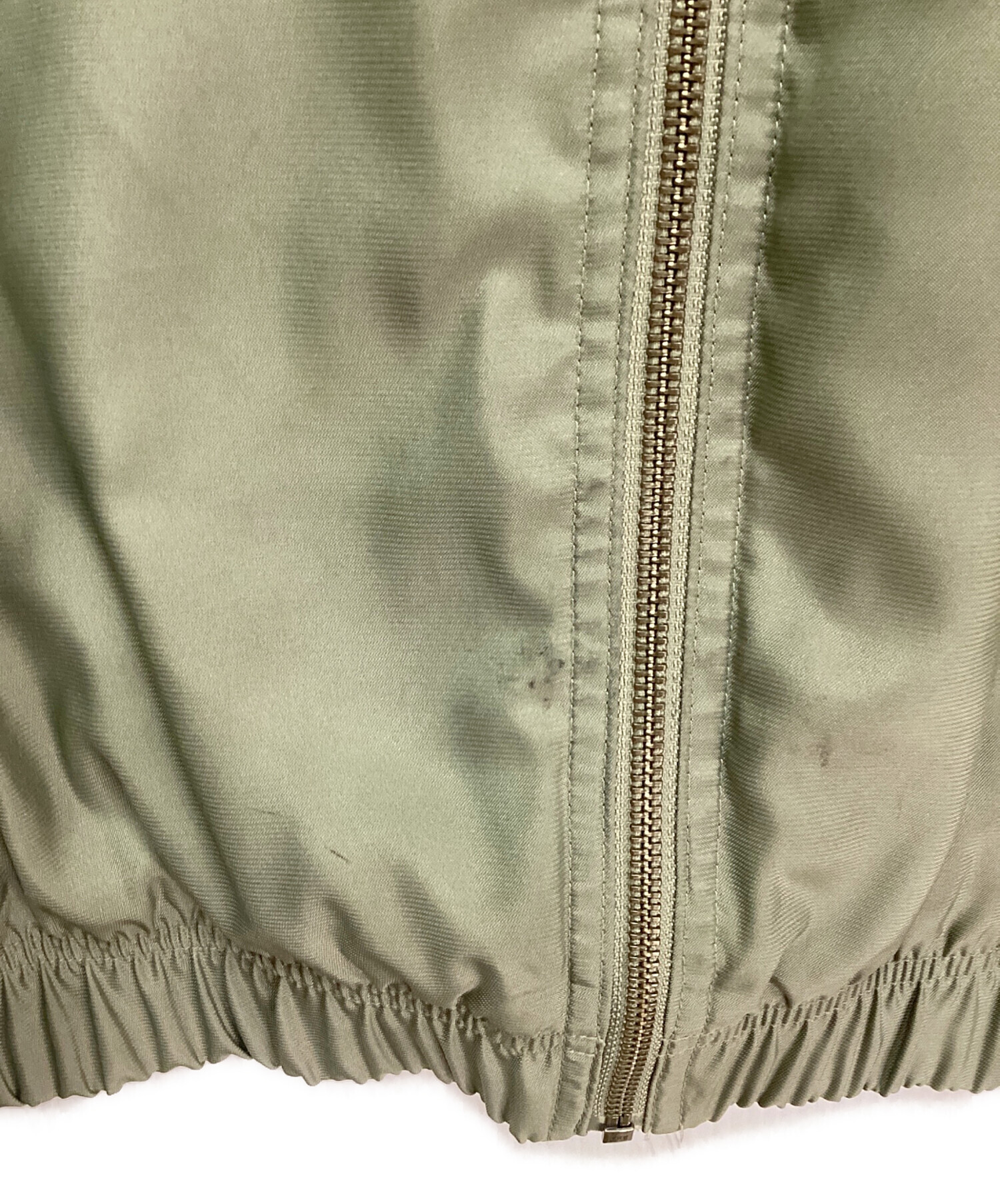 中古・古着通販】NIKE (ナイキ) Solo Swoosh Satin Bomber Jacket/ソロ